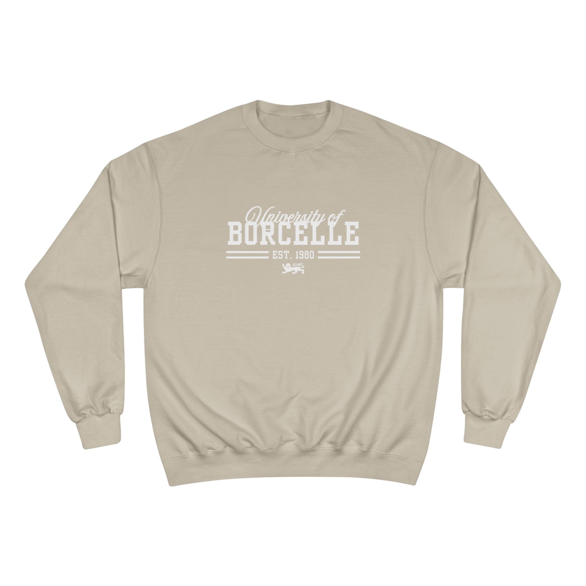 University of Borcelle Men's Champion Sweatshirt - Cozy College Apparel