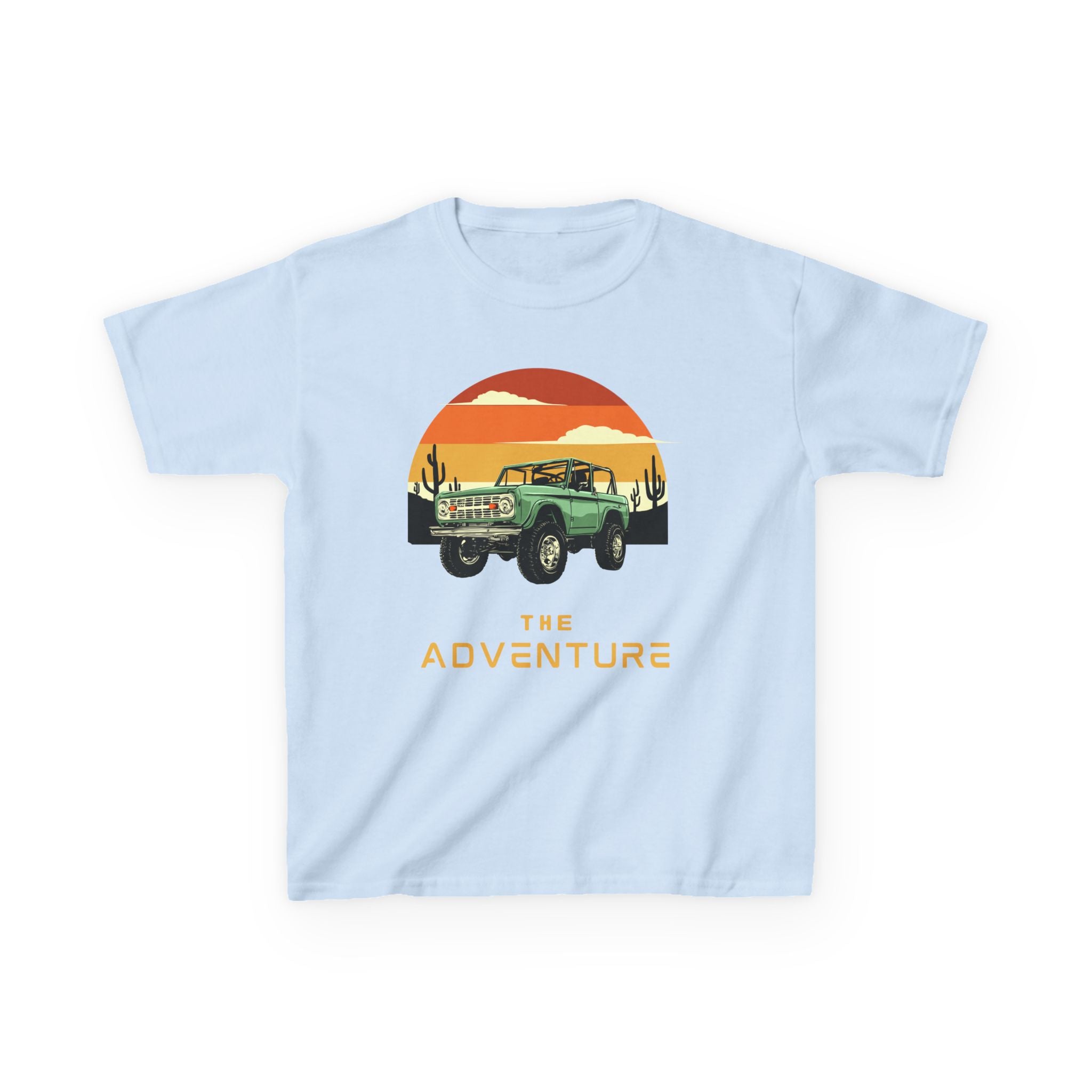 Vintage Jeep Adventure Sunset T-Shirt – Off-Road Explorer Tee