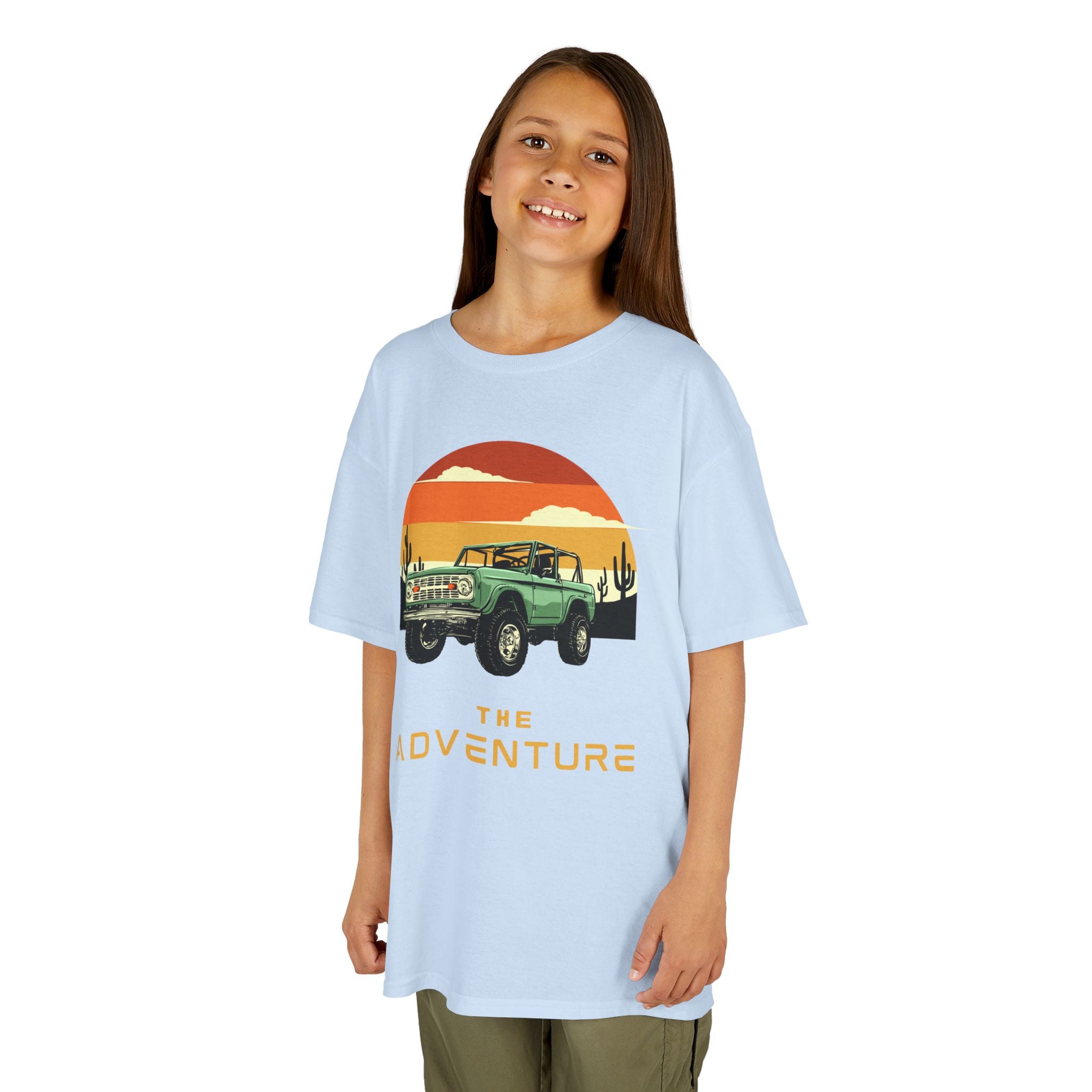 Vintage Jeep Adventure Sunset T-Shirt – Off-Road Explorer Tee