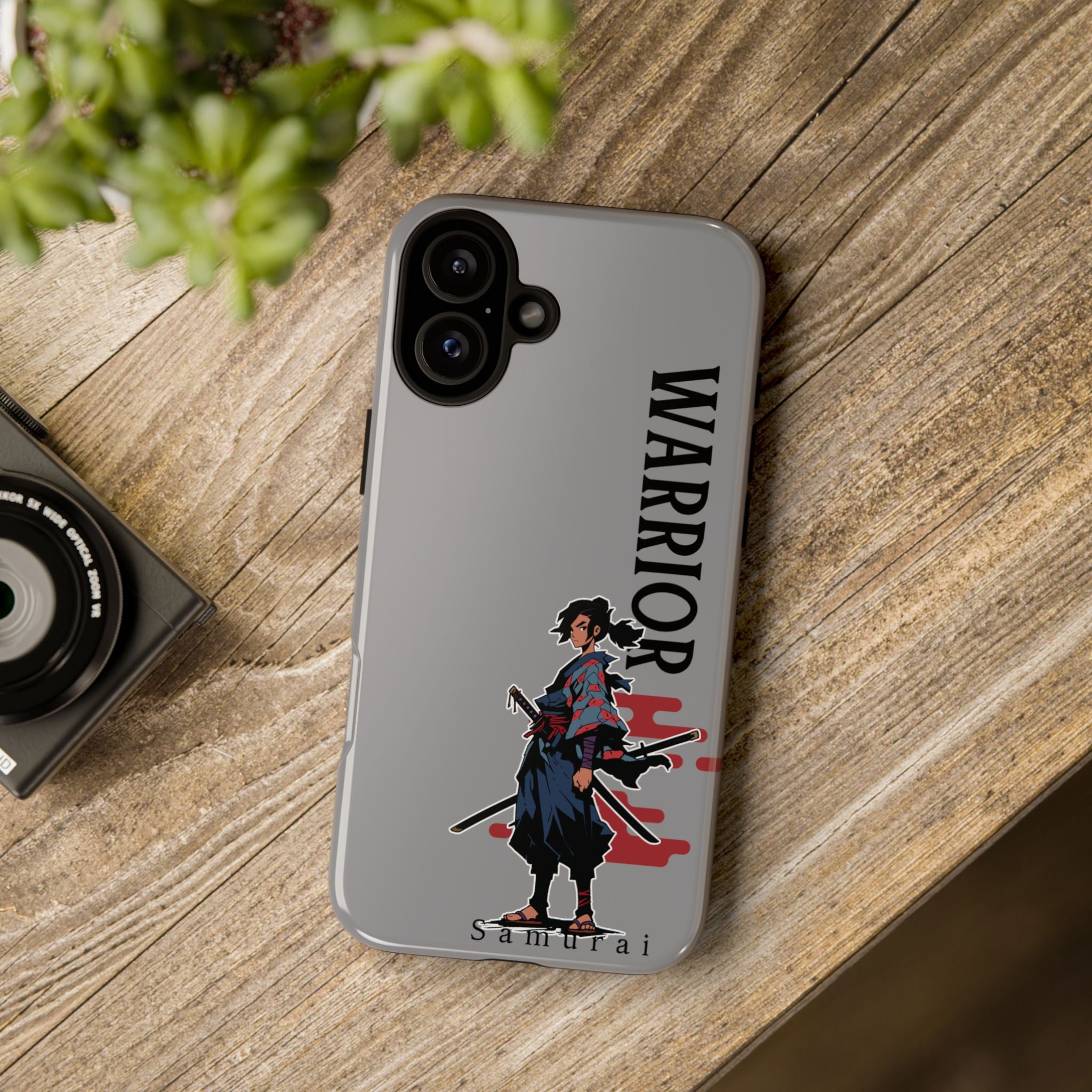 Samurai Warrior iPhone Case – Sword Art Tough Phone Cover