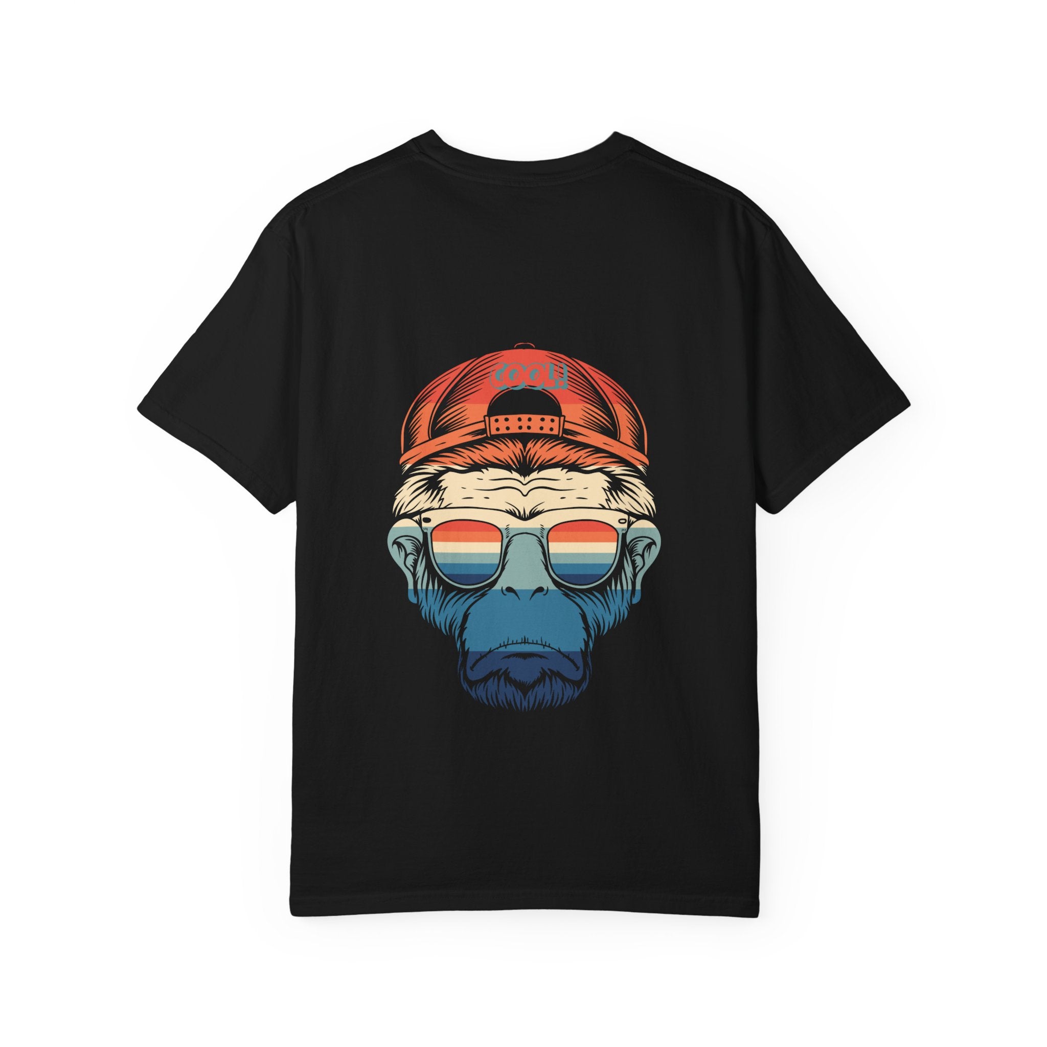 Forever Alone Cool Monkey Graphic Tee | Funny Front & Back Print Shirt