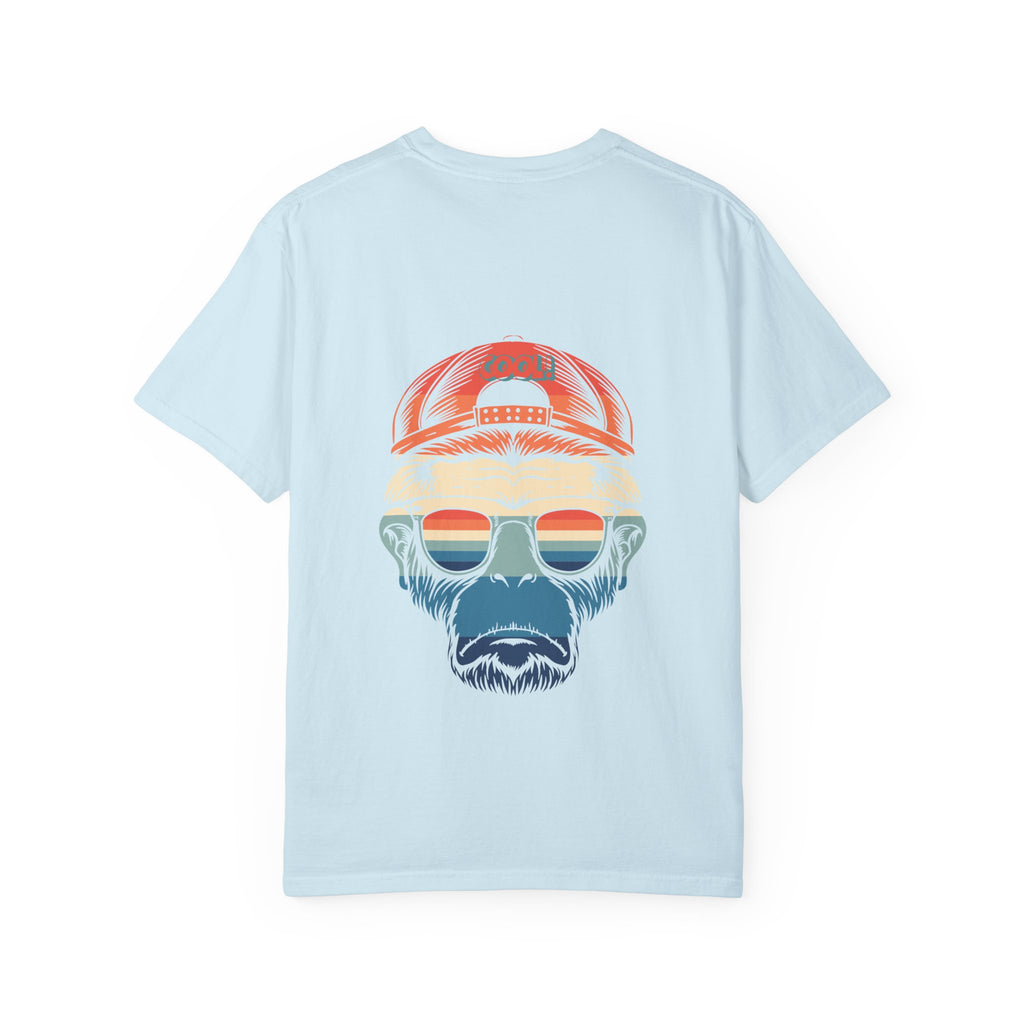 Forever Alone Cool Monkey Graphic Tee | Funny Front & Back Print Shirt