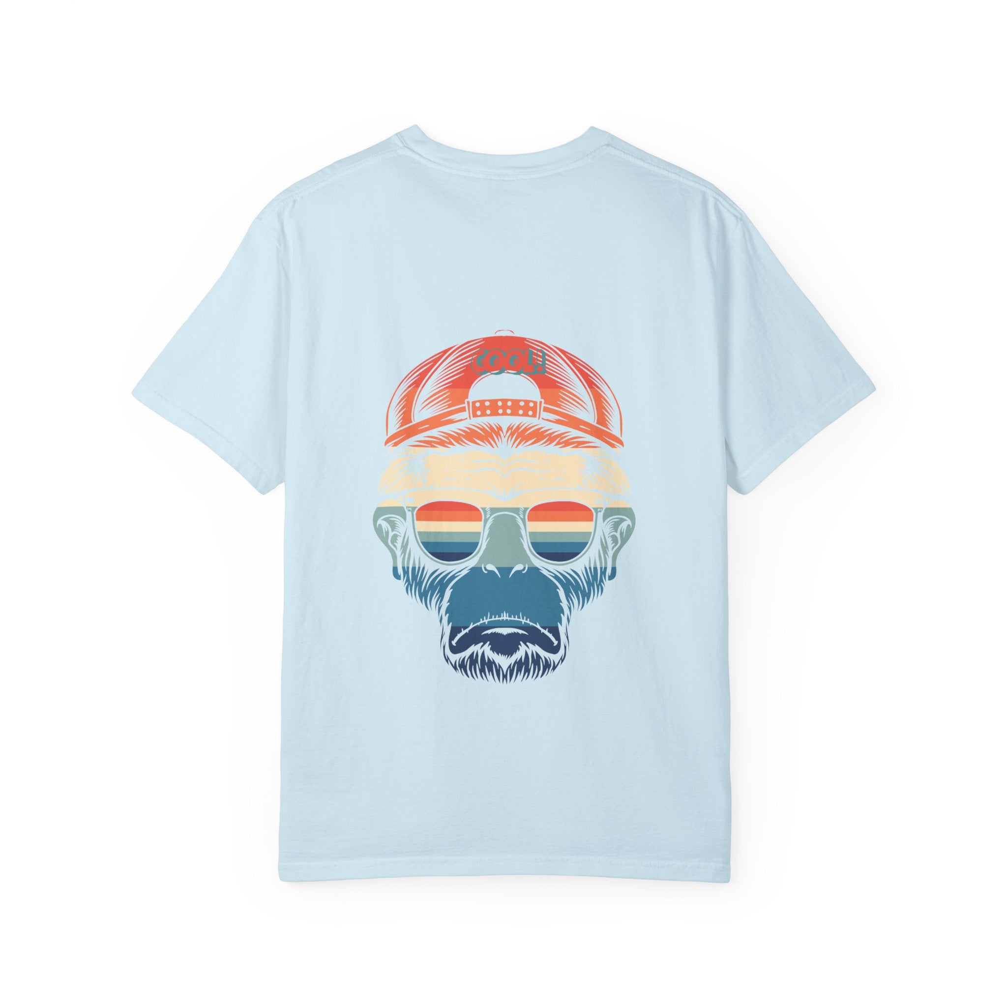 Forever Alone Cool Monkey Graphic Tee | Funny Front & Back Print Shirt