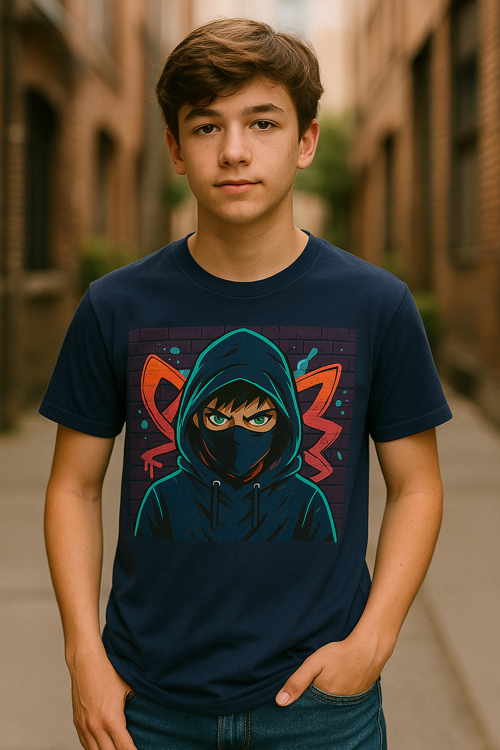 Ninja Graphic T-Shirt