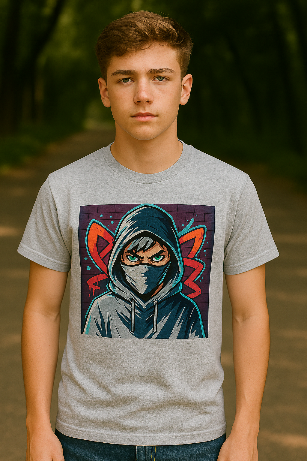 Ninja Graphic T-Shirt