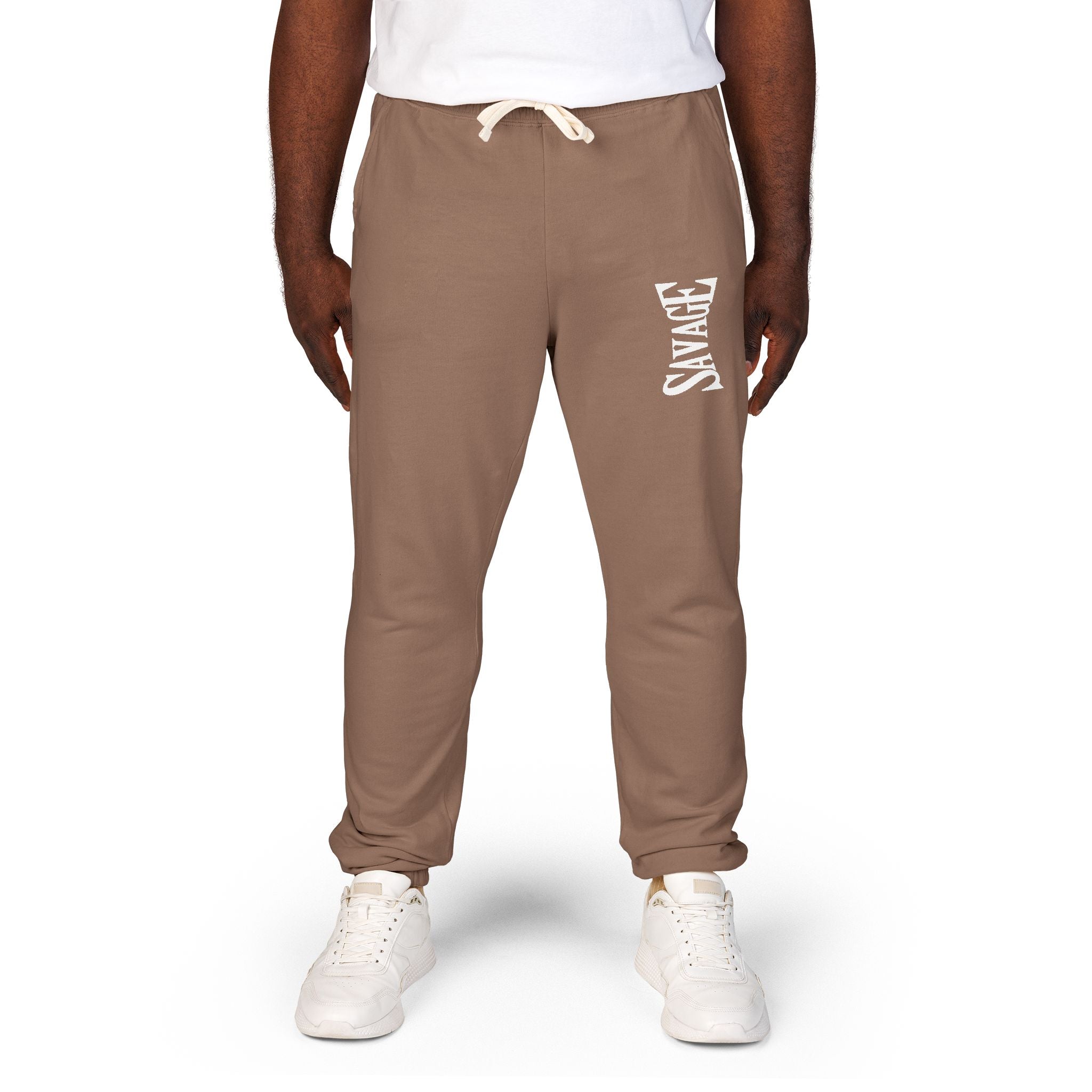 Casual Fleece Sweatpants with Modern Design Unisex