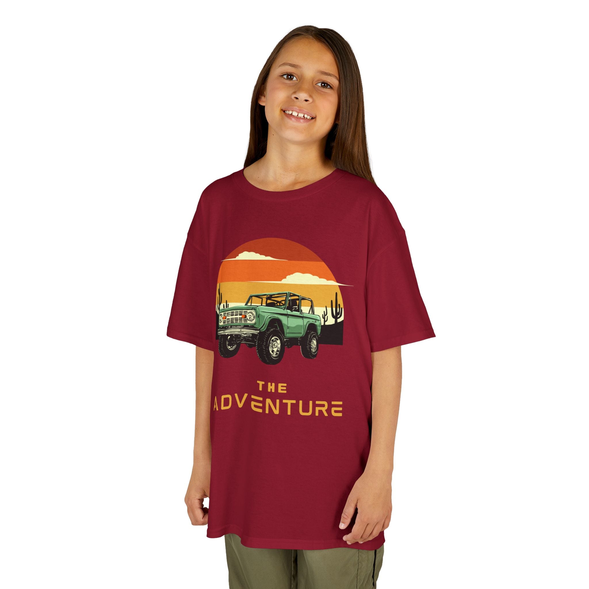 Vintage Jeep Adventure Sunset T-Shirt – Off-Road Explorer Tee