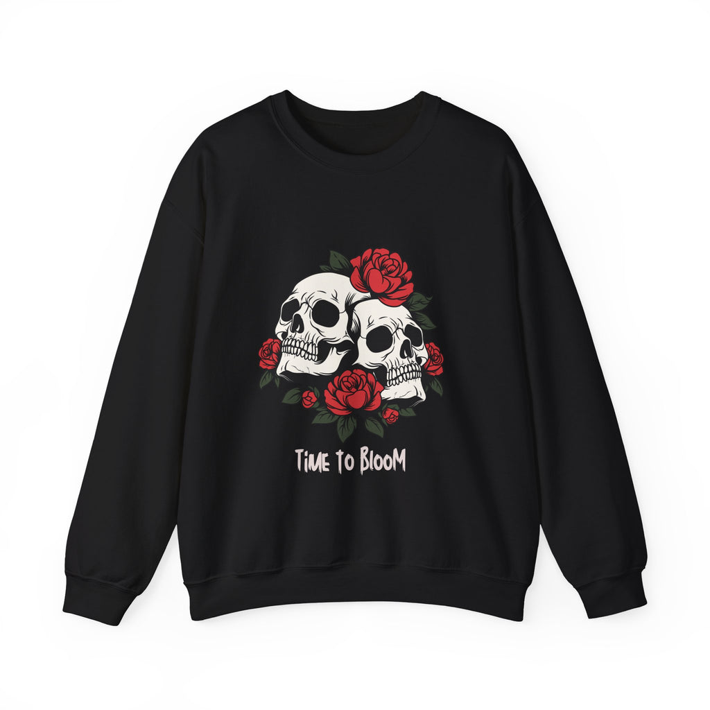 Bloom Skull Sweatshirt (Women's)