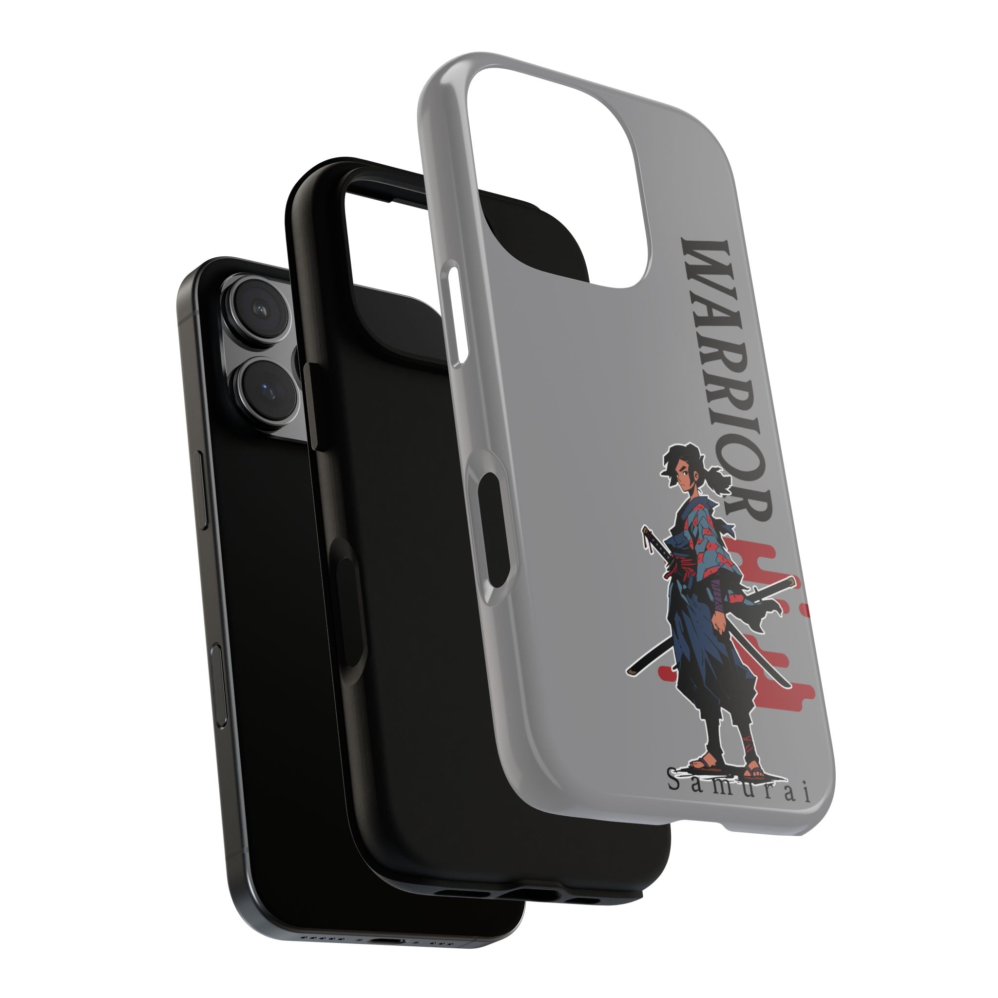 Samurai Warrior iPhone Case – Sword Art Tough Phone Cover