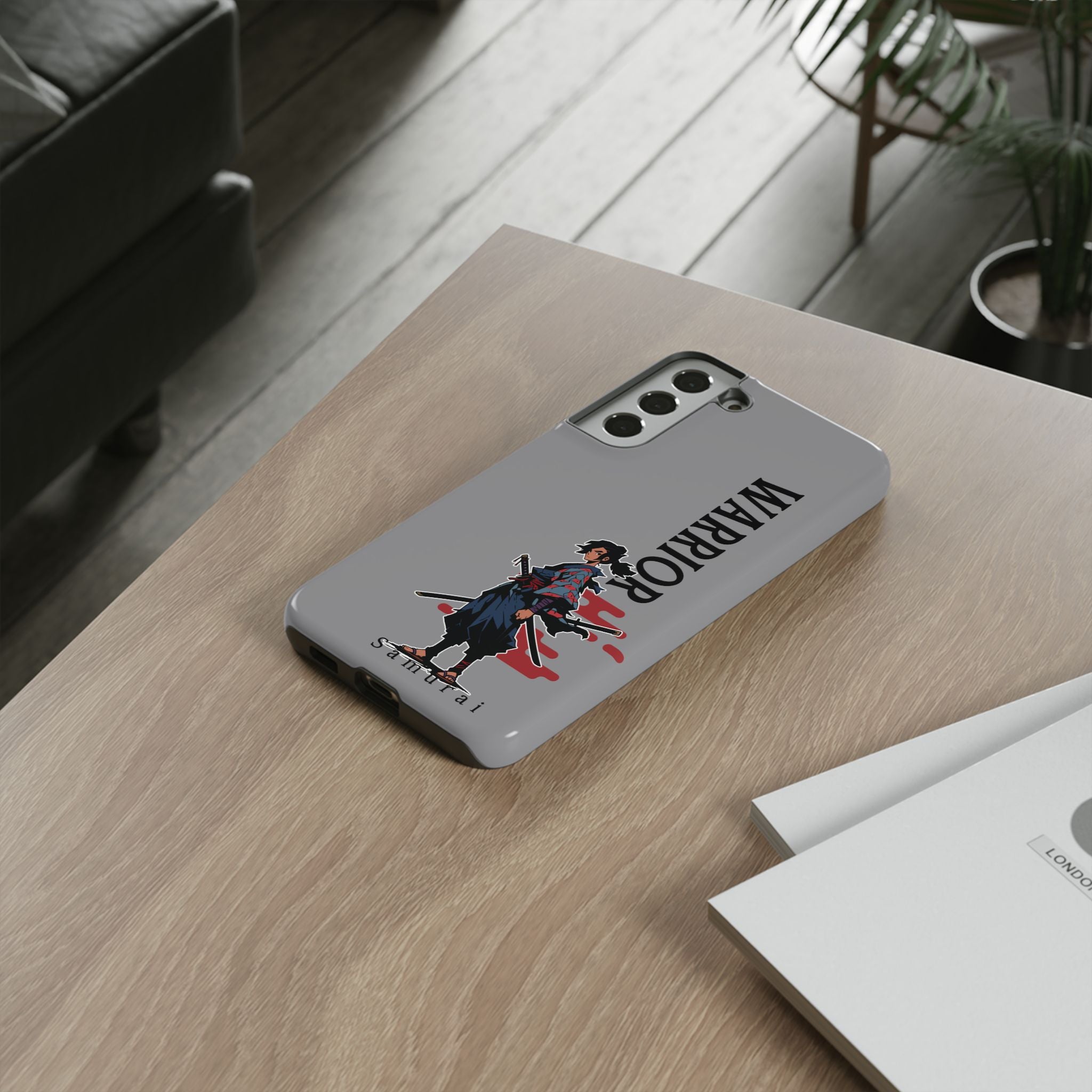 Samurai Warrior iPhone Case – Sword Art Tough Phone Cover