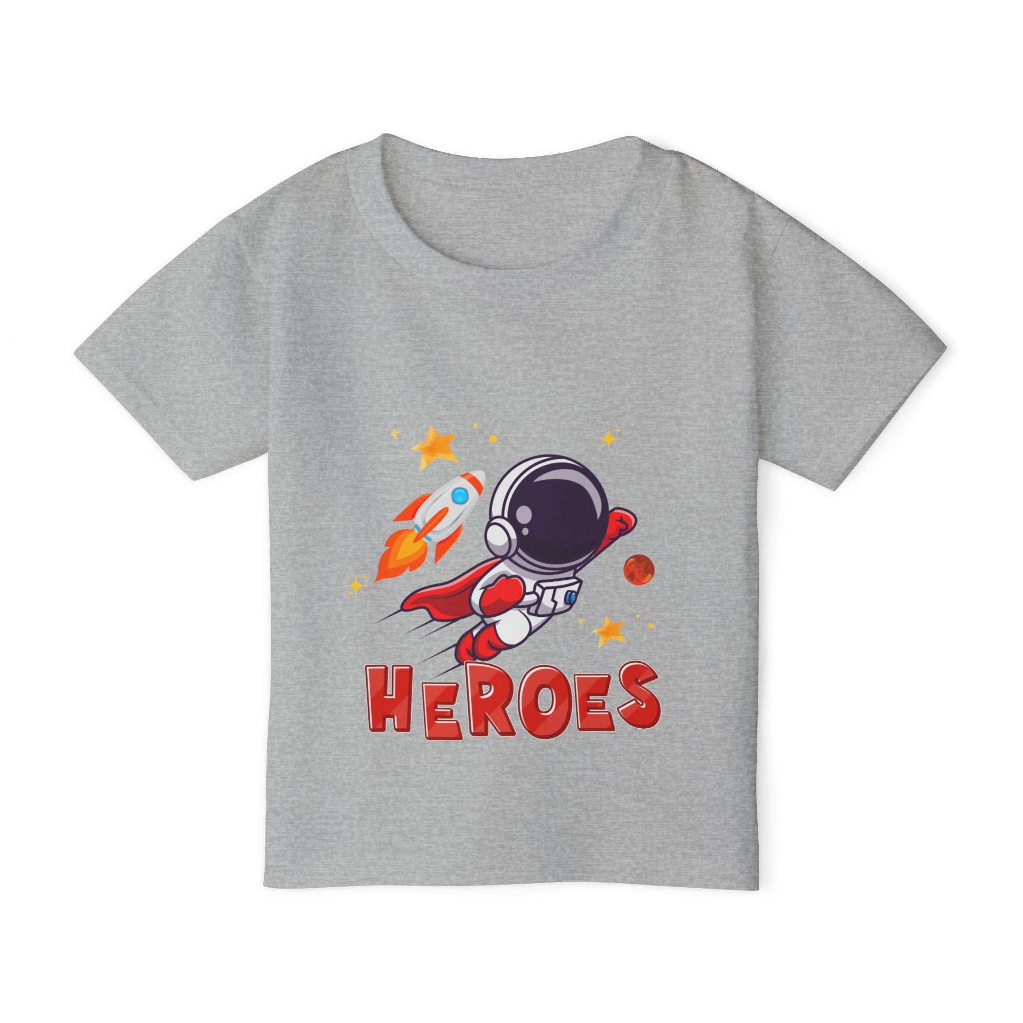 Little Space Heroes Astronaut Kids T-Shirt – Cosmic Adventure Tee for Boys & Girls