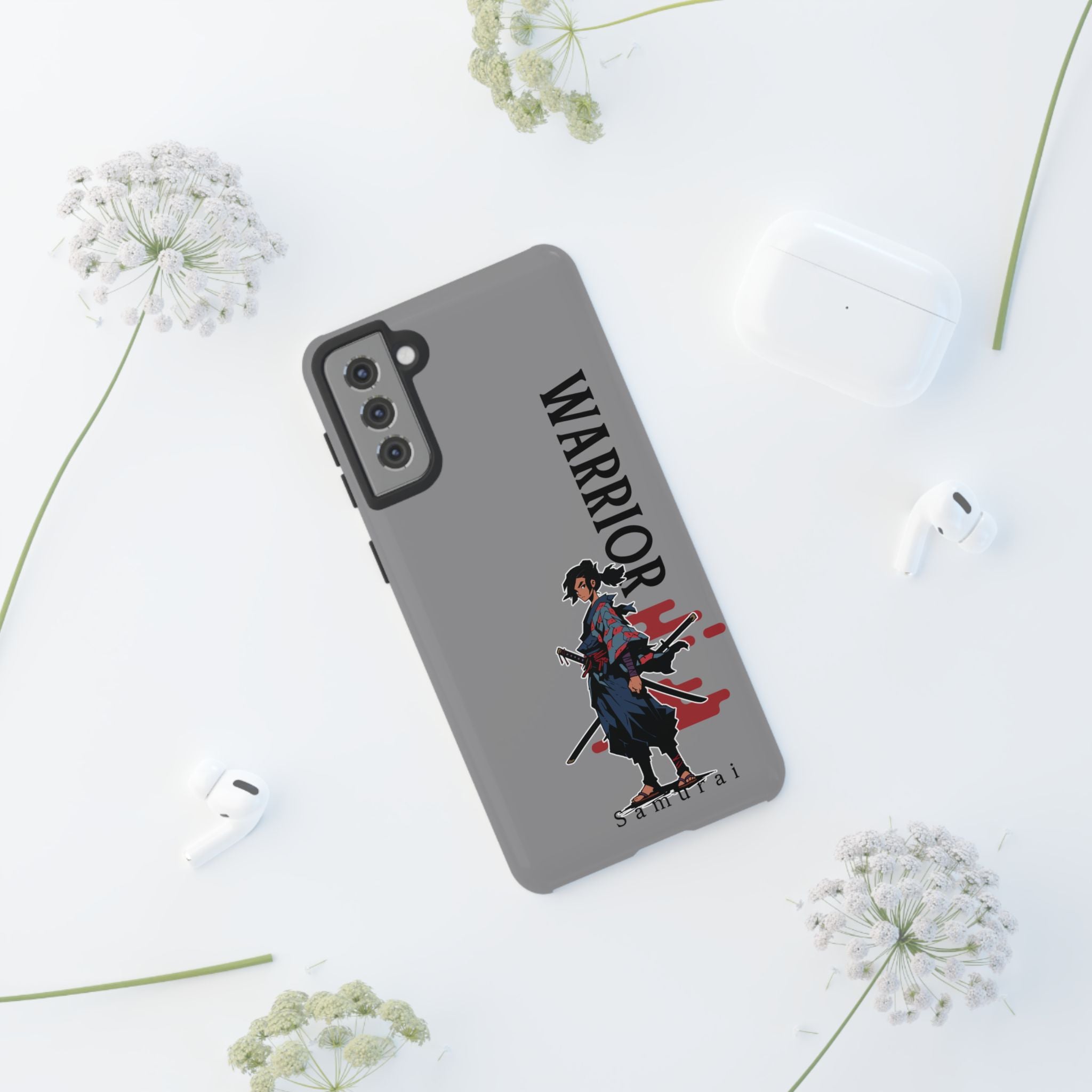 Samurai Warrior iPhone Case – Sword Art Tough Phone Cover