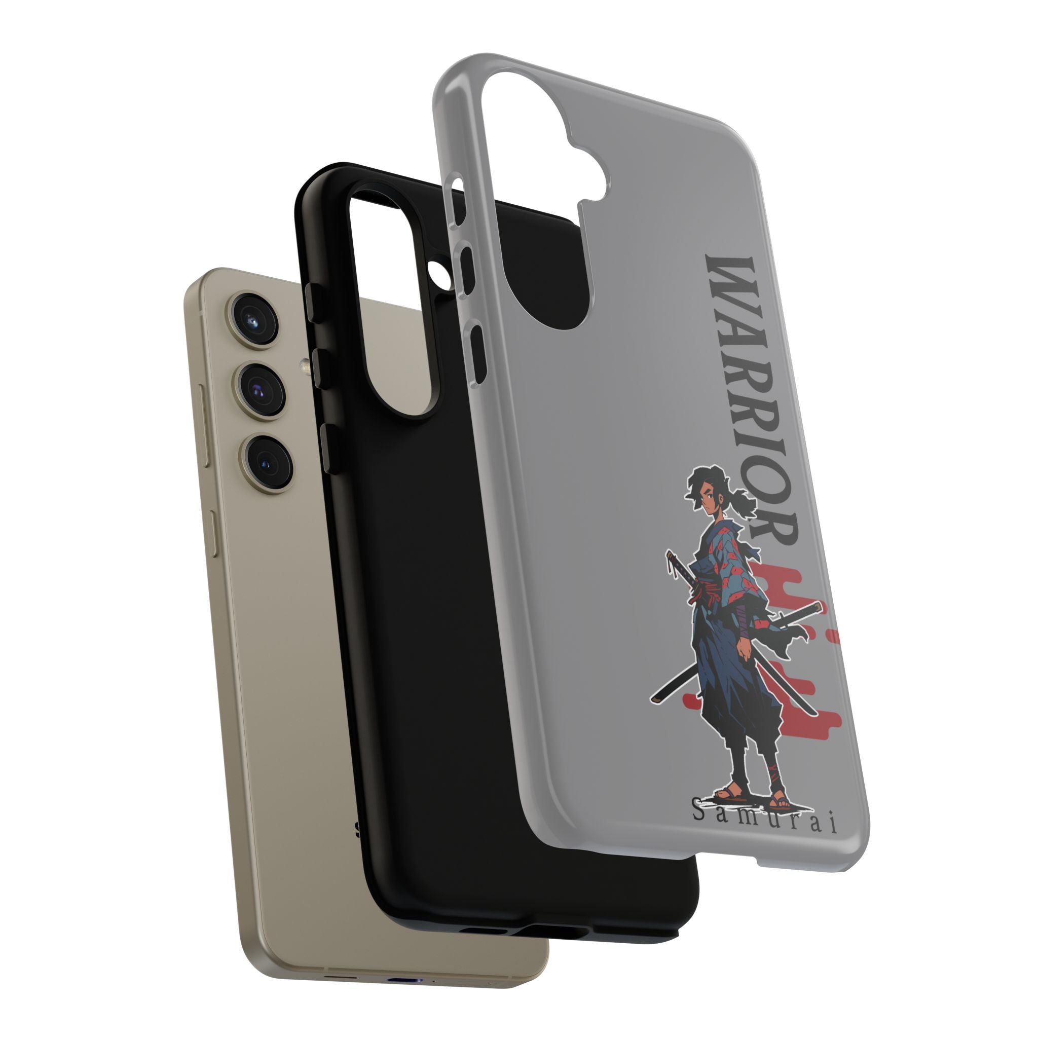 Samurai Warrior iPhone Case – Sword Art Tough Phone Cover