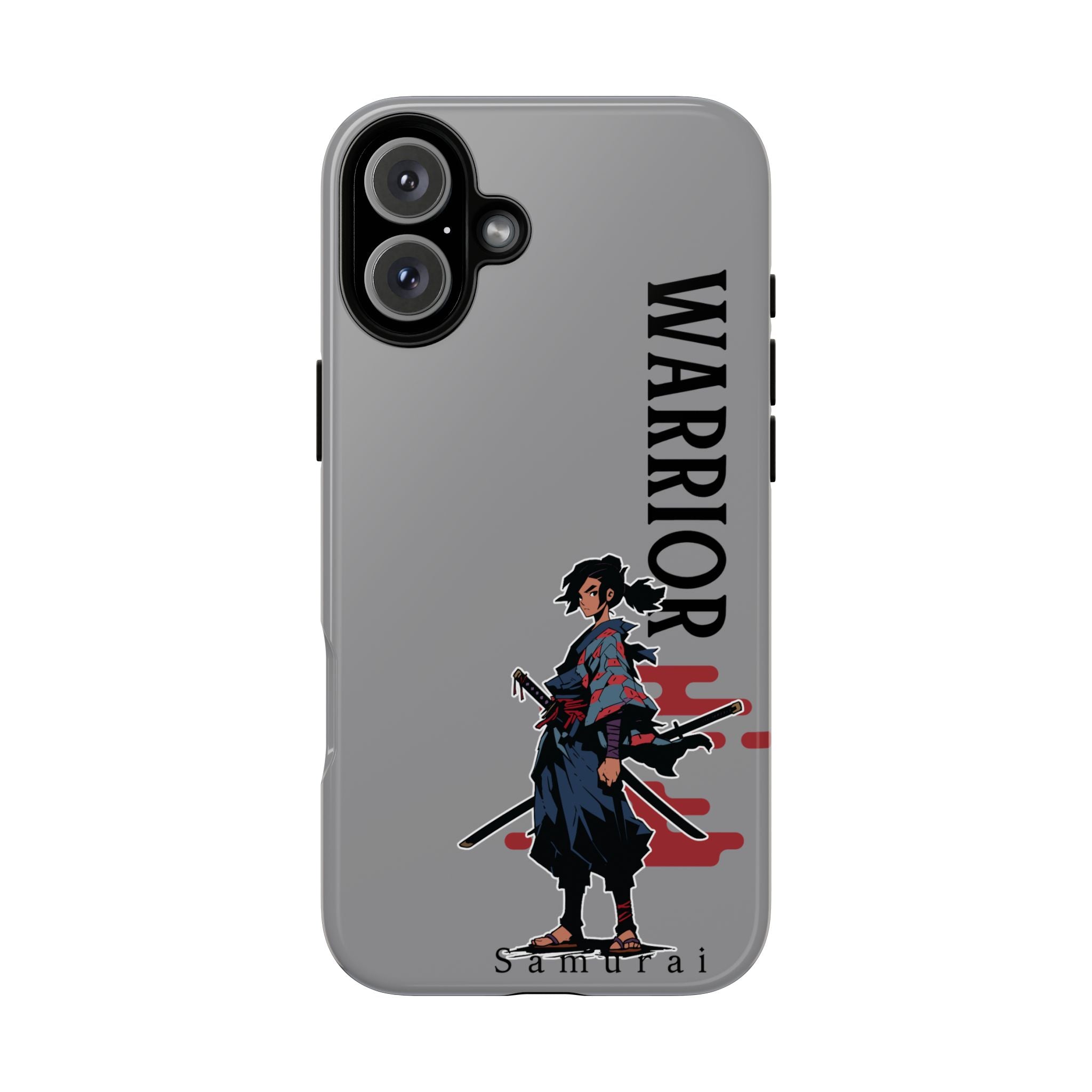 Samurai Warrior iPhone Case – Sword Art Tough Phone Cover