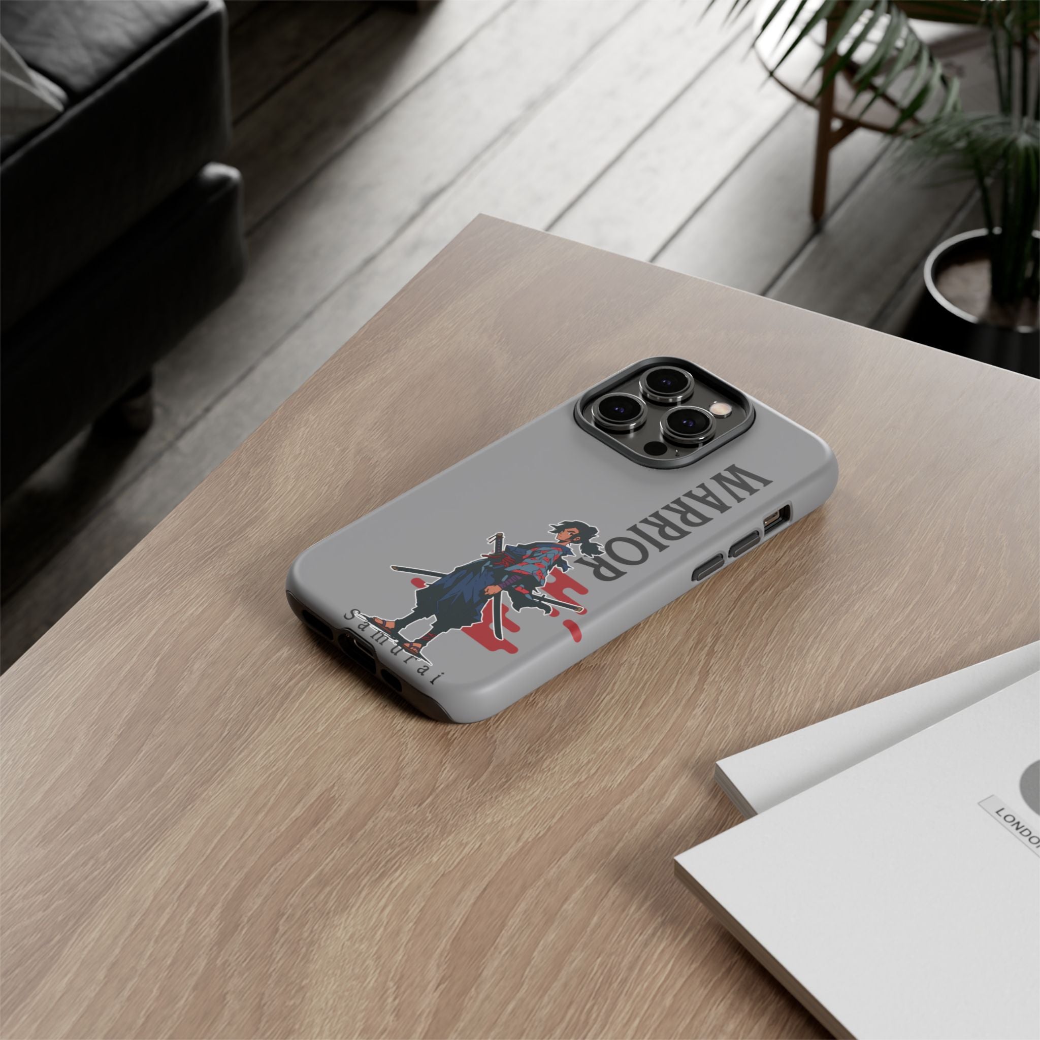 Samurai Warrior iPhone Case – Sword Art Tough Phone Cover