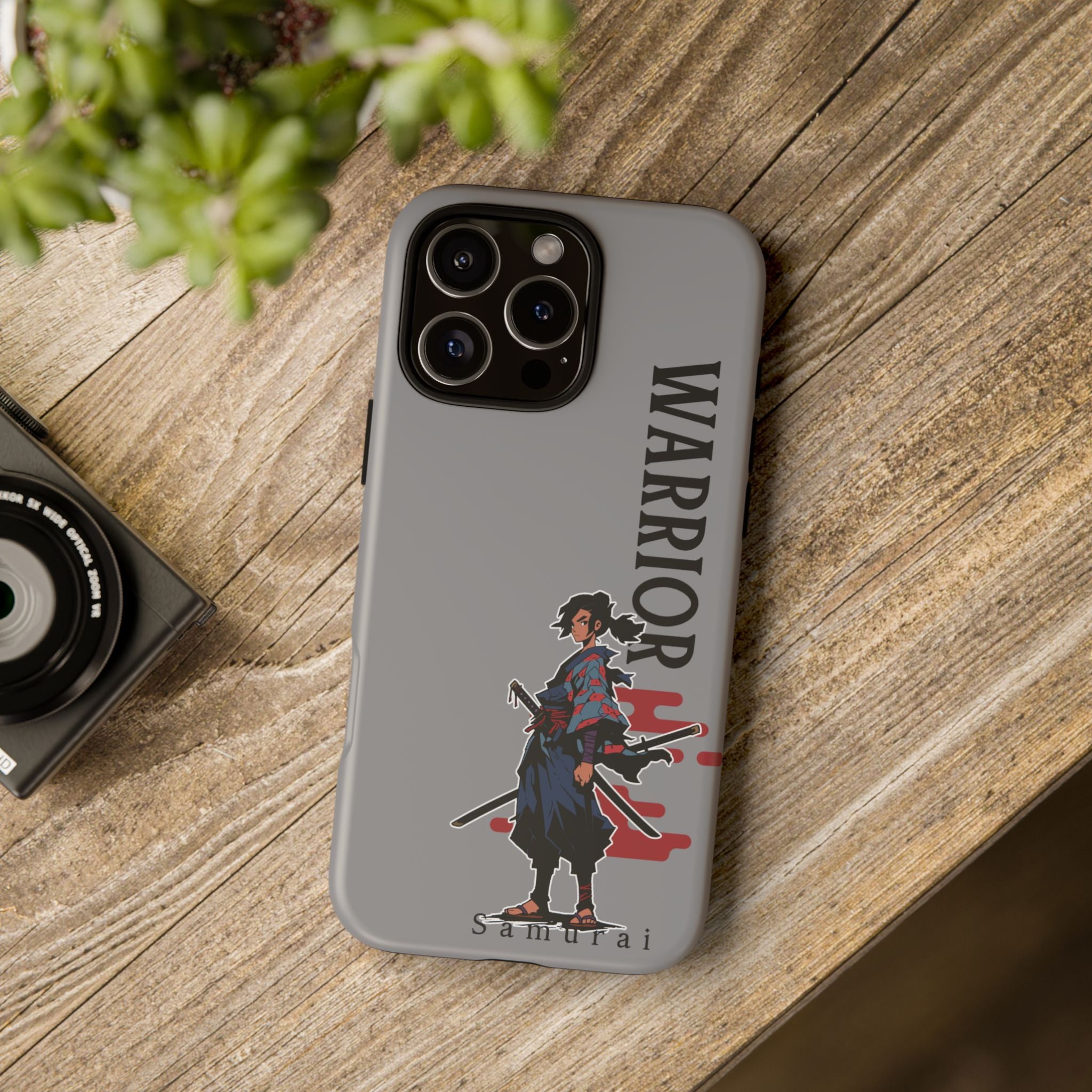 Samurai Warrior iPhone Case – Sword Art Tough Phone Cover