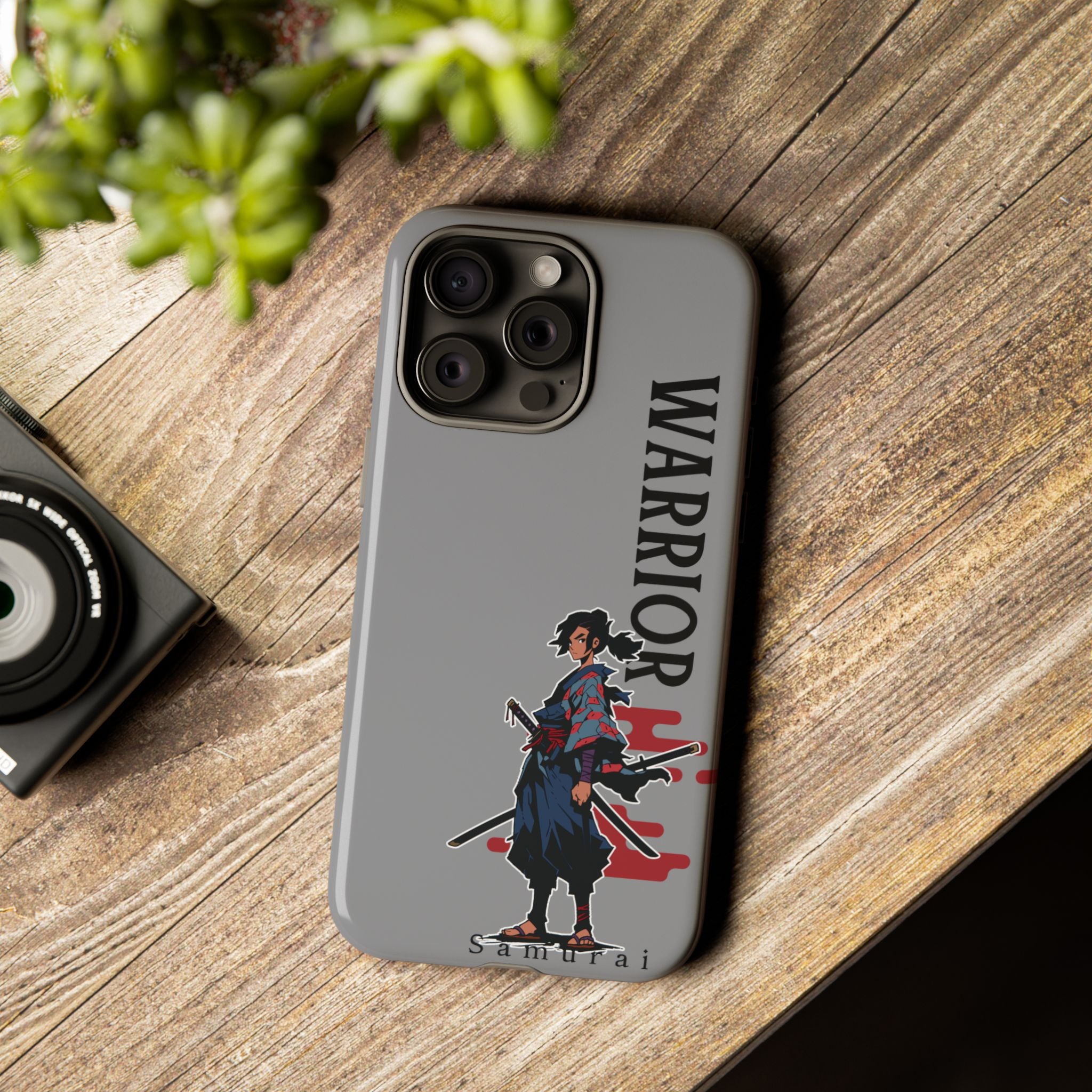 Samurai Warrior iPhone Case – Sword Art Tough Phone Cover