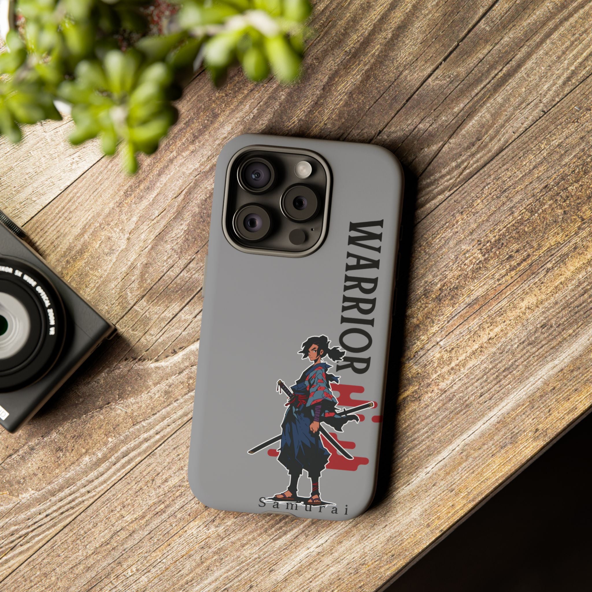 Samurai Warrior iPhone Case – Sword Art Tough Phone Cover