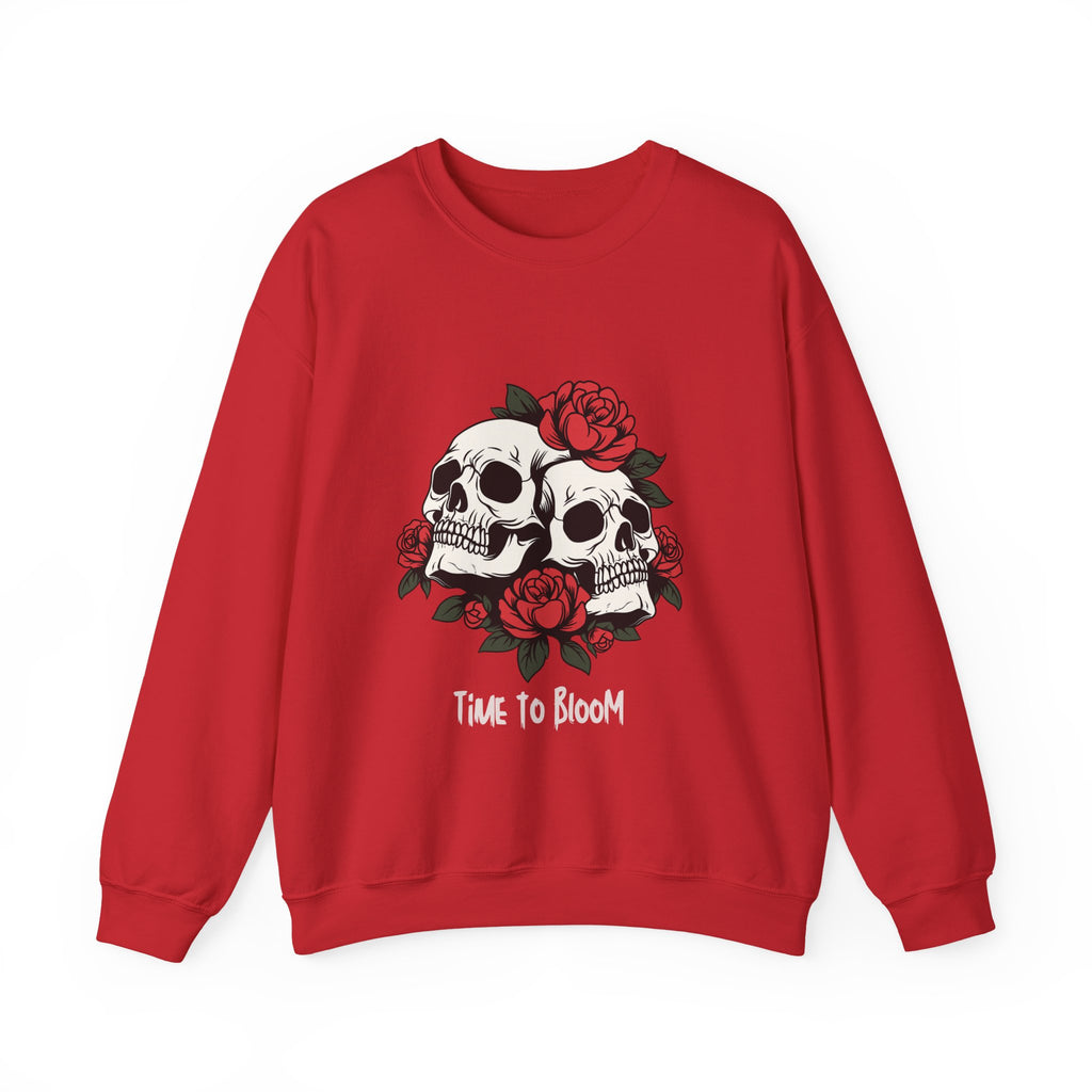 Bloom Skull Sweatshirt (Women's)
