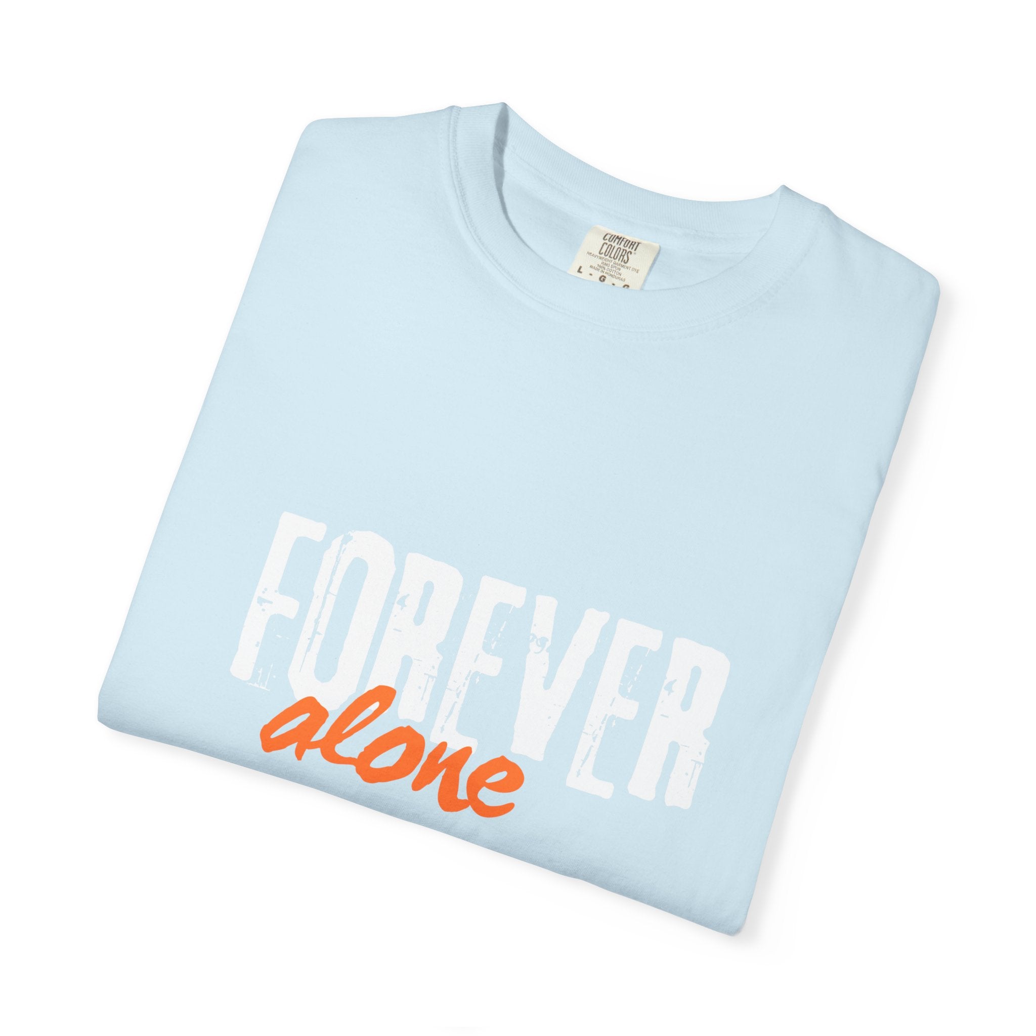 Forever Alone Cool Monkey Graphic Tee | Funny Front & Back Print Shirt