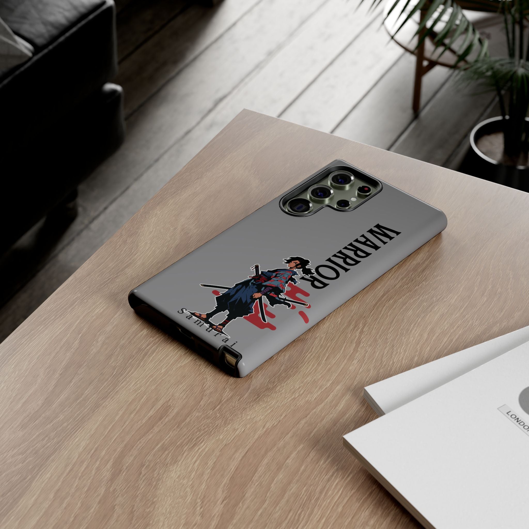 Samurai Warrior iPhone Case – Sword Art Tough Phone Cover