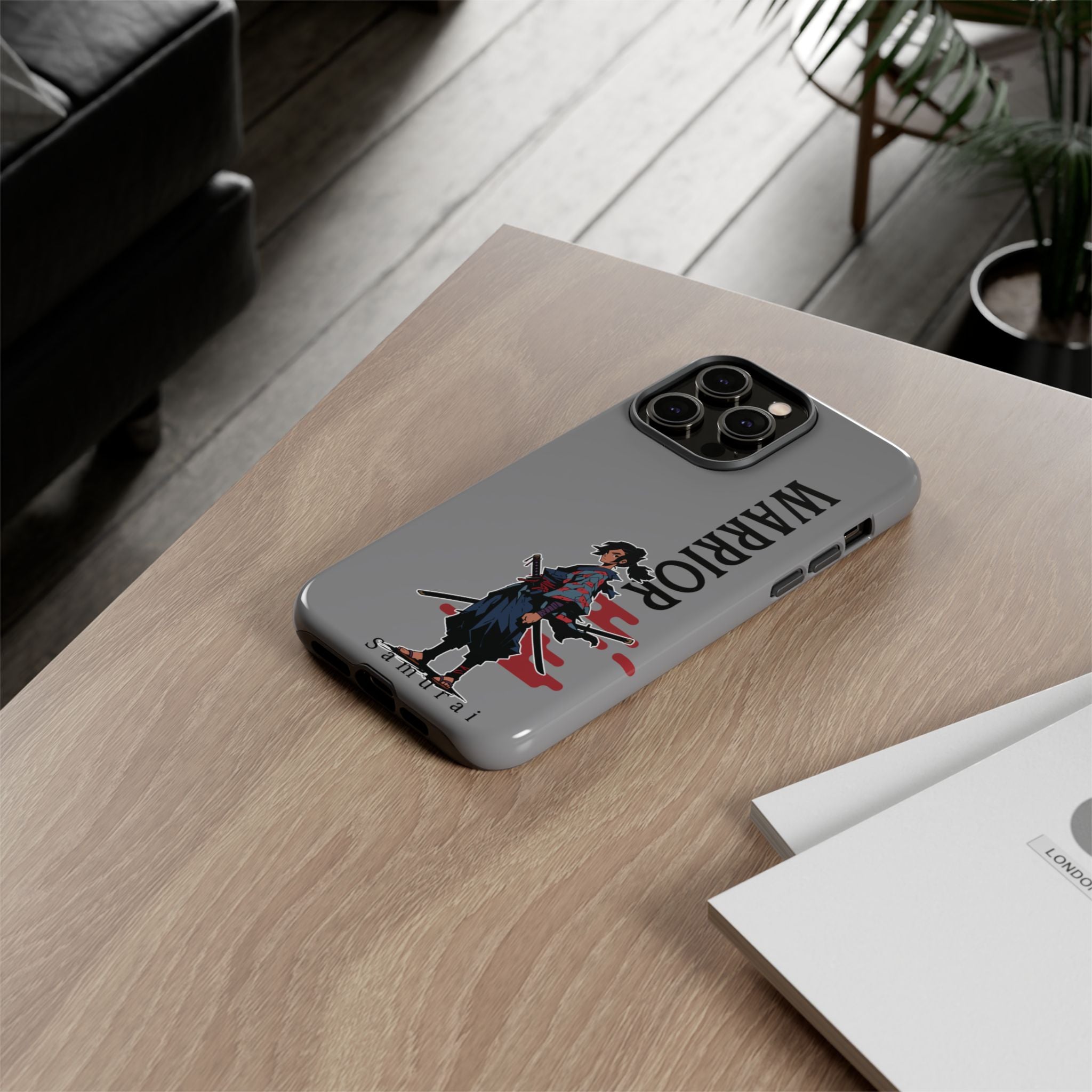 Samurai Warrior iPhone Case – Sword Art Tough Phone Cover