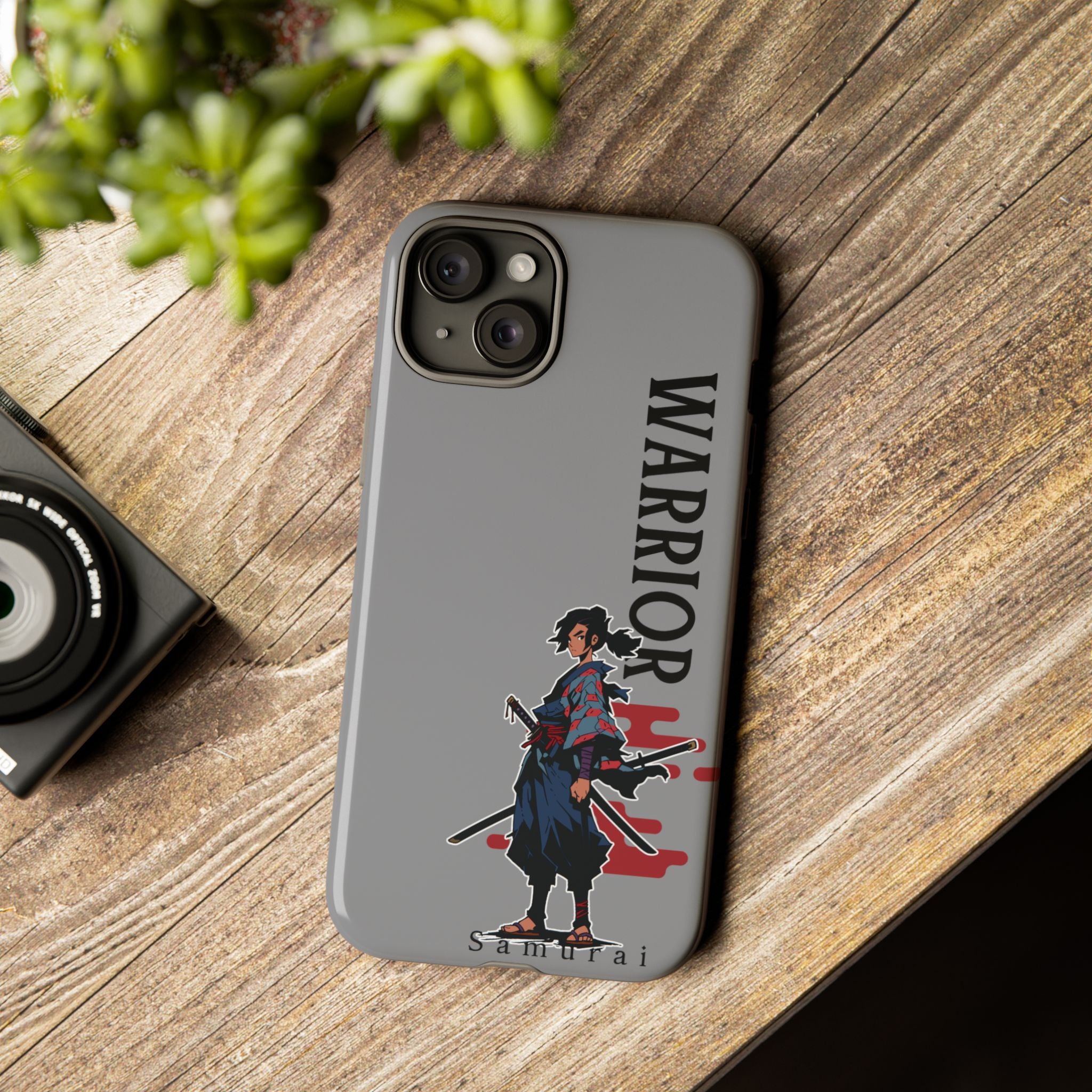 Samurai Warrior iPhone Case – Sword Art Tough Phone Cover