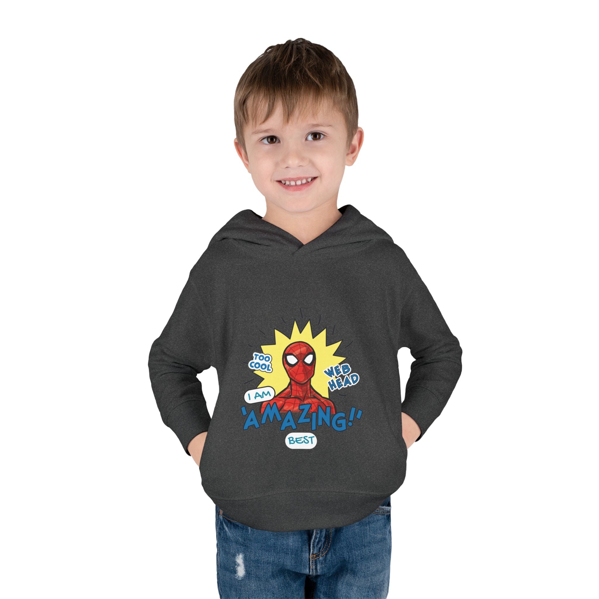 Amazing Spider Kid Hoodie – Web Head Comic Style