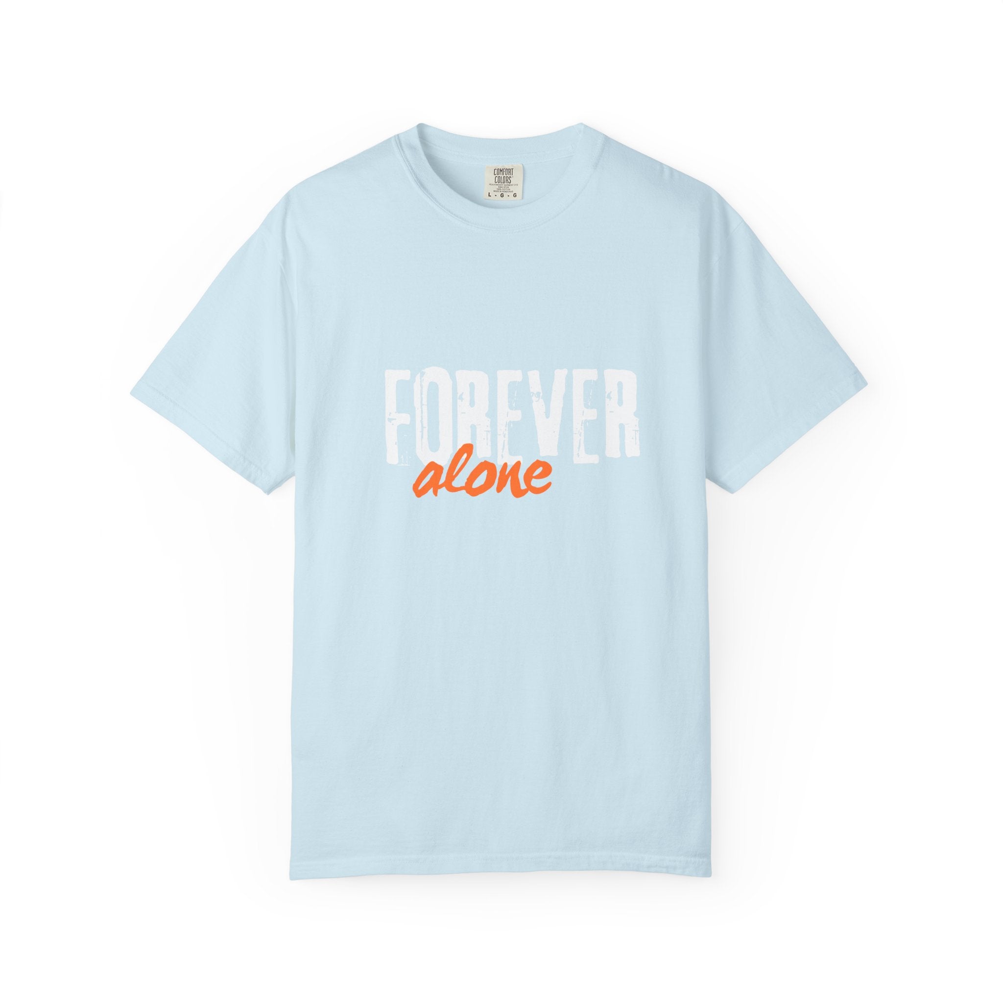 Forever Alone Cool Monkey Graphic Tee | Funny Front & Back Print Shirt