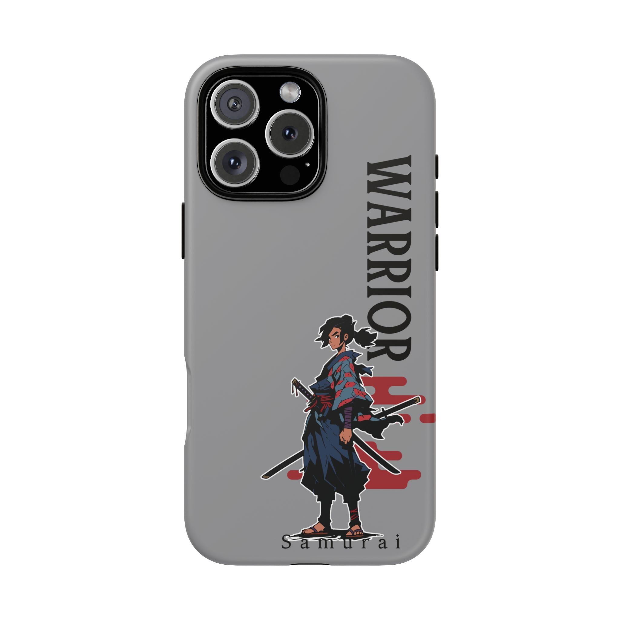 Samurai Warrior iPhone Case – Sword Art Tough Phone Cover