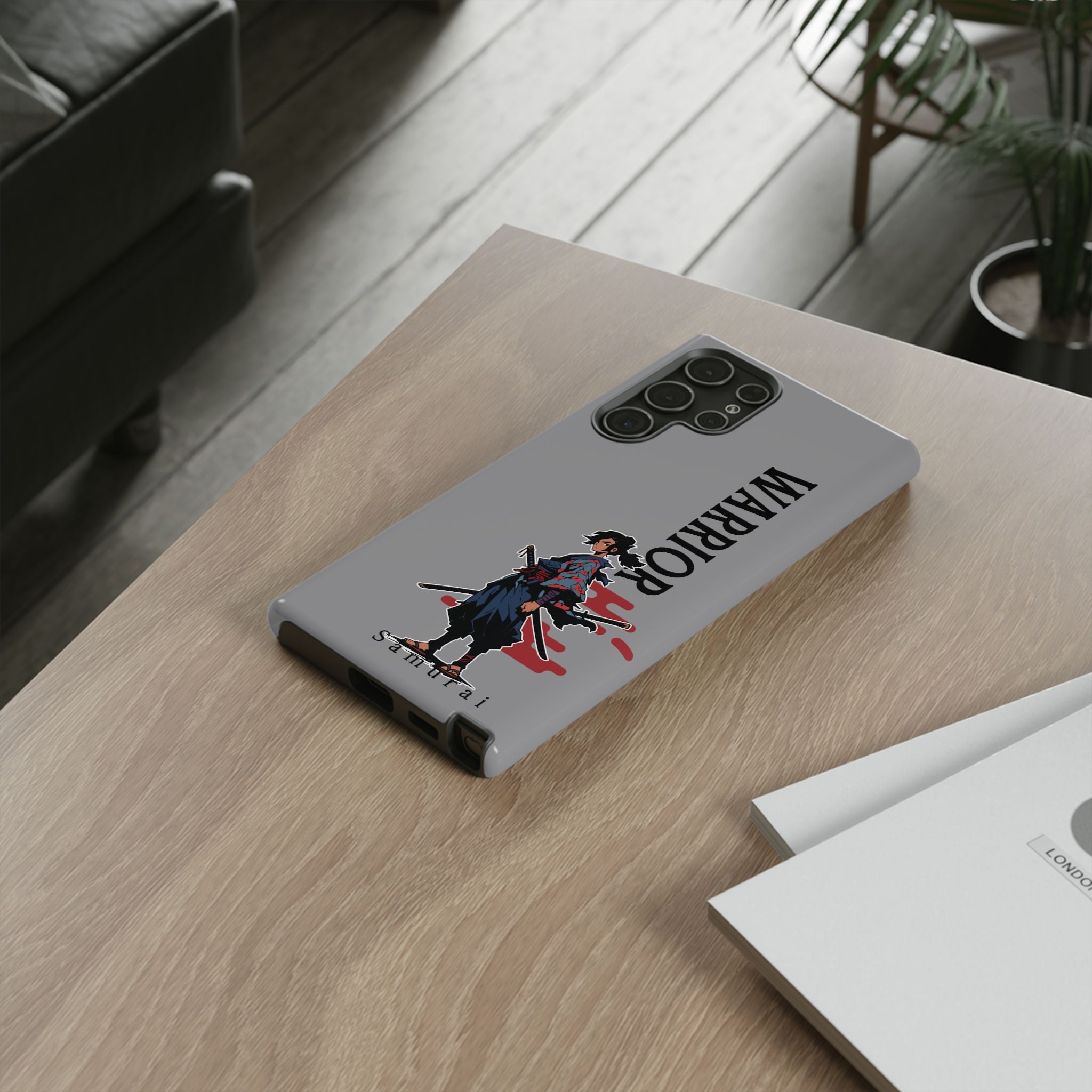 Samurai Warrior iPhone Case – Sword Art Tough Phone Cover