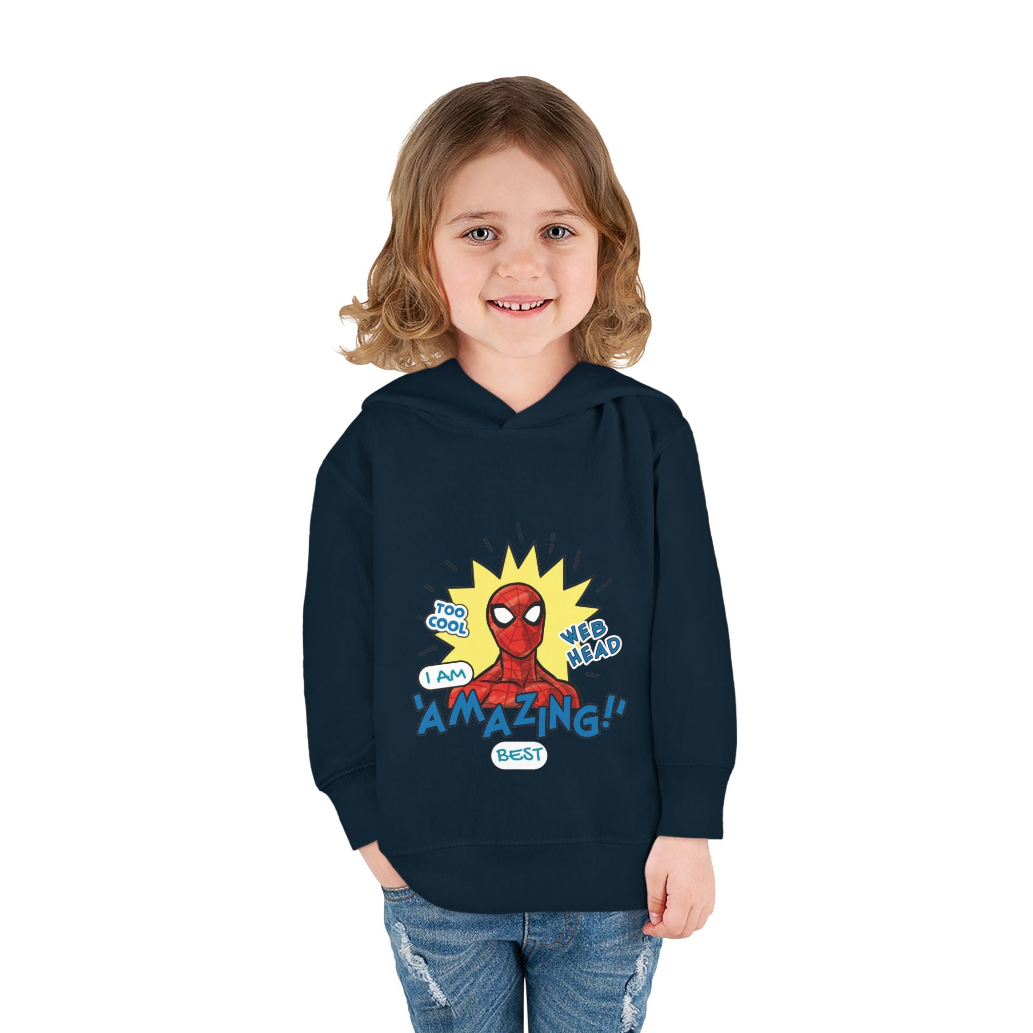 Amazing Spider Kid Hoodie – Web Head Comic Style