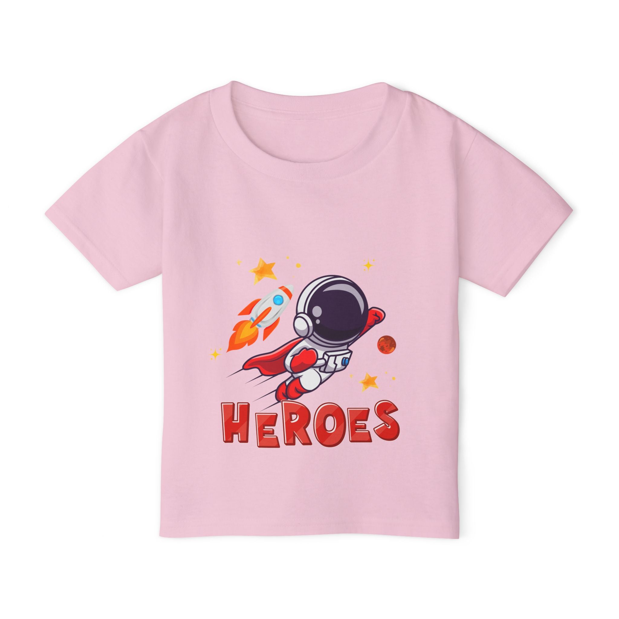 Little Space Heroes Astronaut Kids T-Shirt – Cosmic Adventure Tee for Boys & Girls