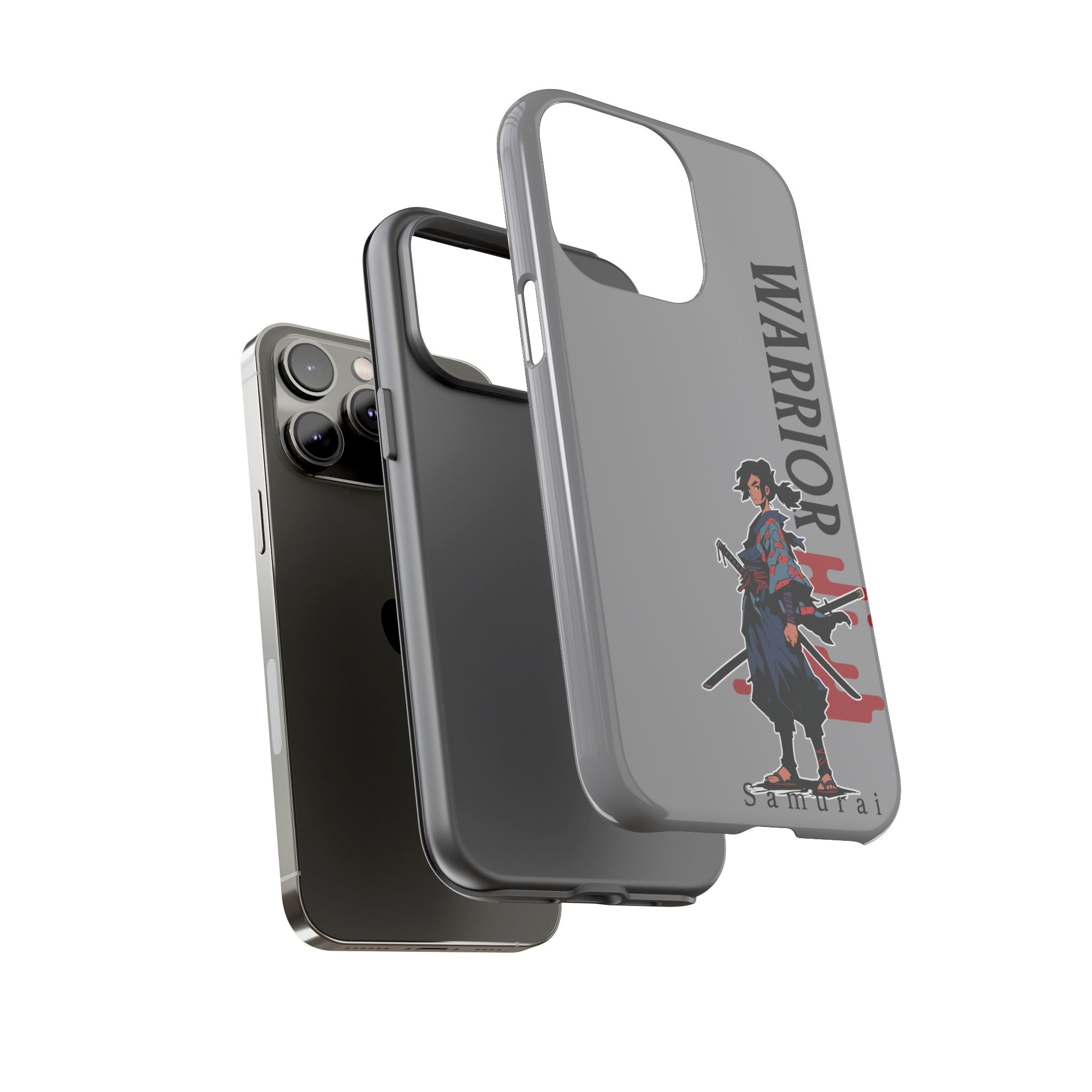 Samurai Warrior iPhone Case – Sword Art Tough Phone Cover