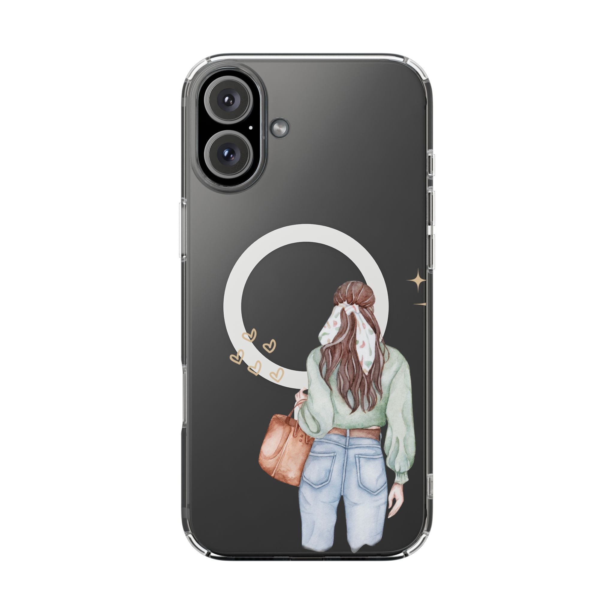 Magnetic Clear Impact Resistant Phone Case