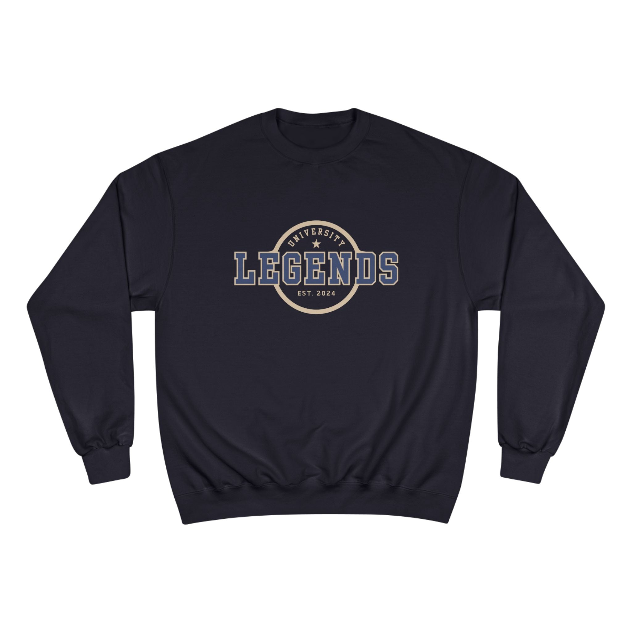 Legends Crewneck Sweatshirt — Vintage Athletic 'Legends' Graphic Male
