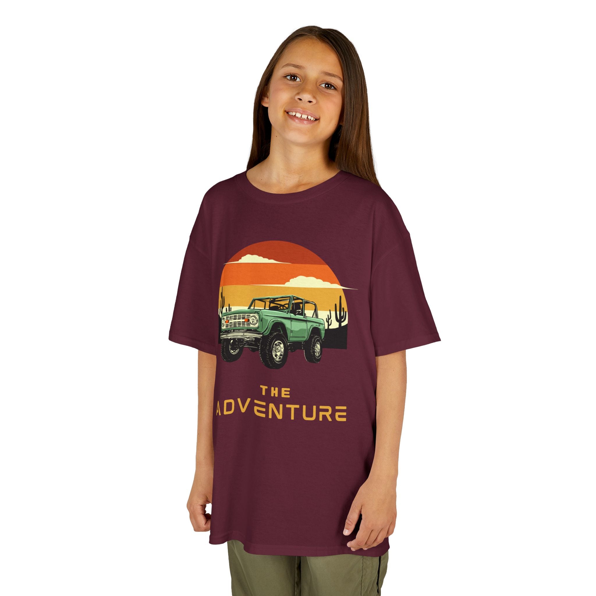 Vintage Jeep Adventure Sunset T-Shirt – Off-Road Explorer Tee