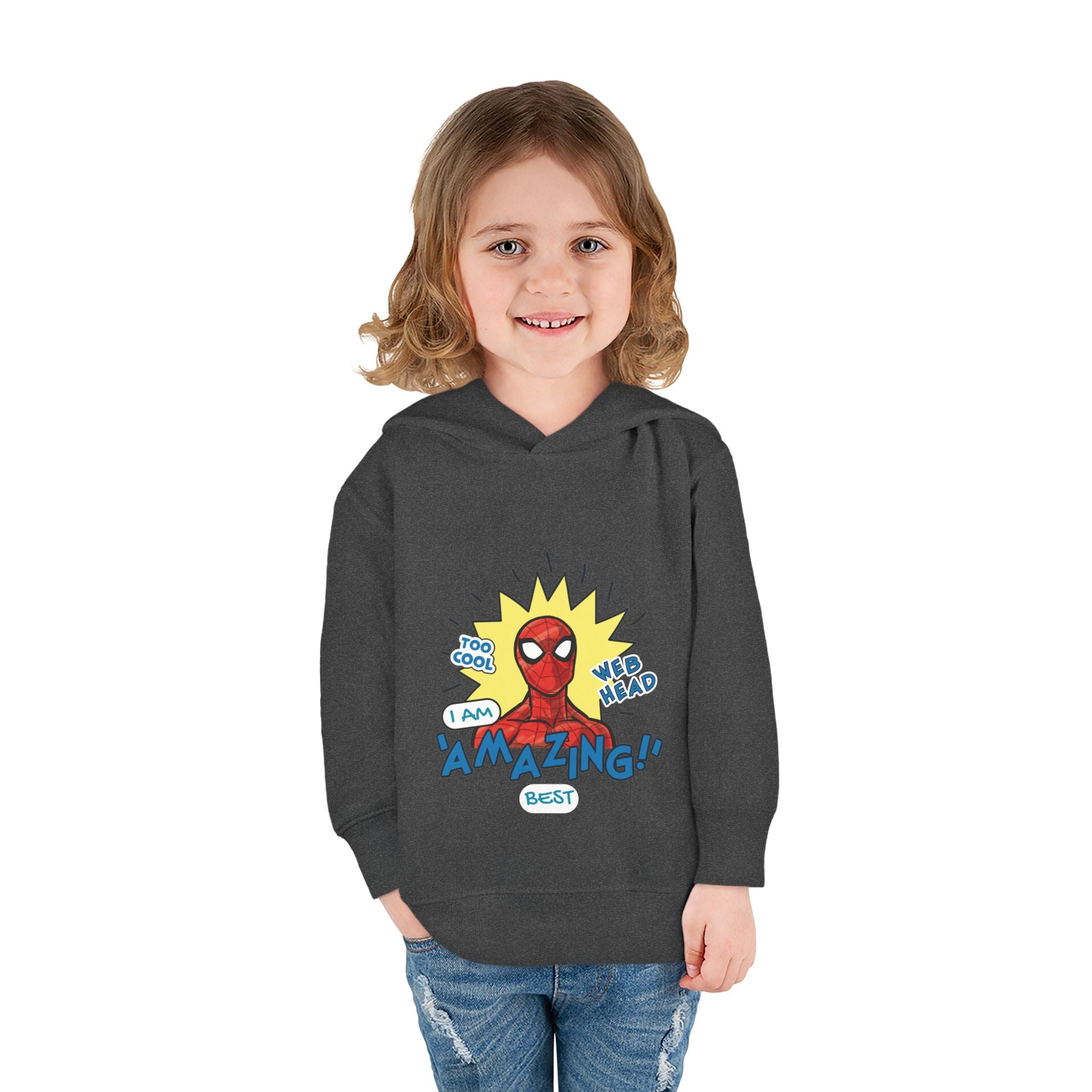 Amazing Spider Kid Hoodie – Web Head Comic Style