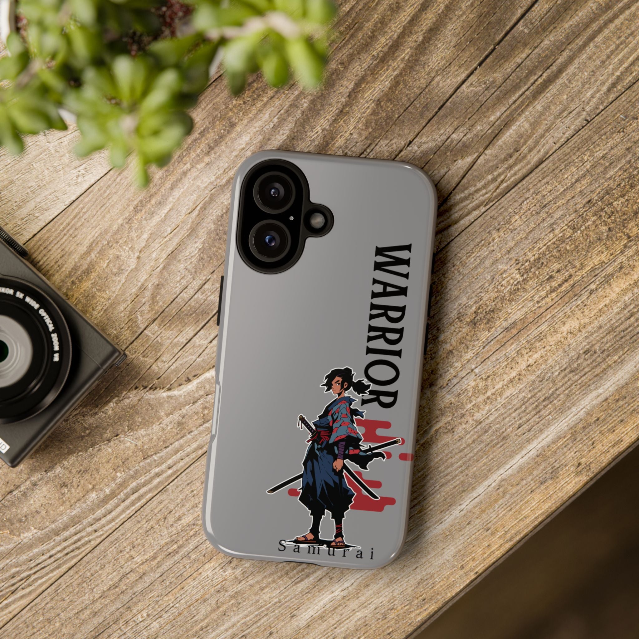 Samurai Warrior iPhone Case – Sword Art Tough Phone Cover