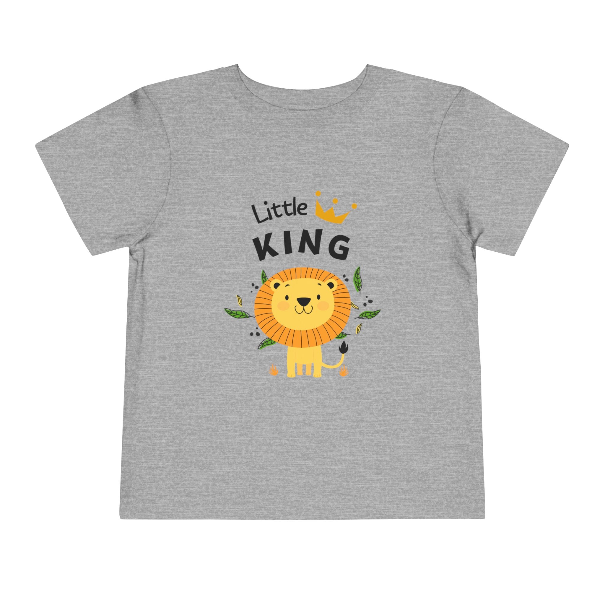 Little King Lion Kids T-Shirt – Cute Jungle Animal Tee for Boys & Girls