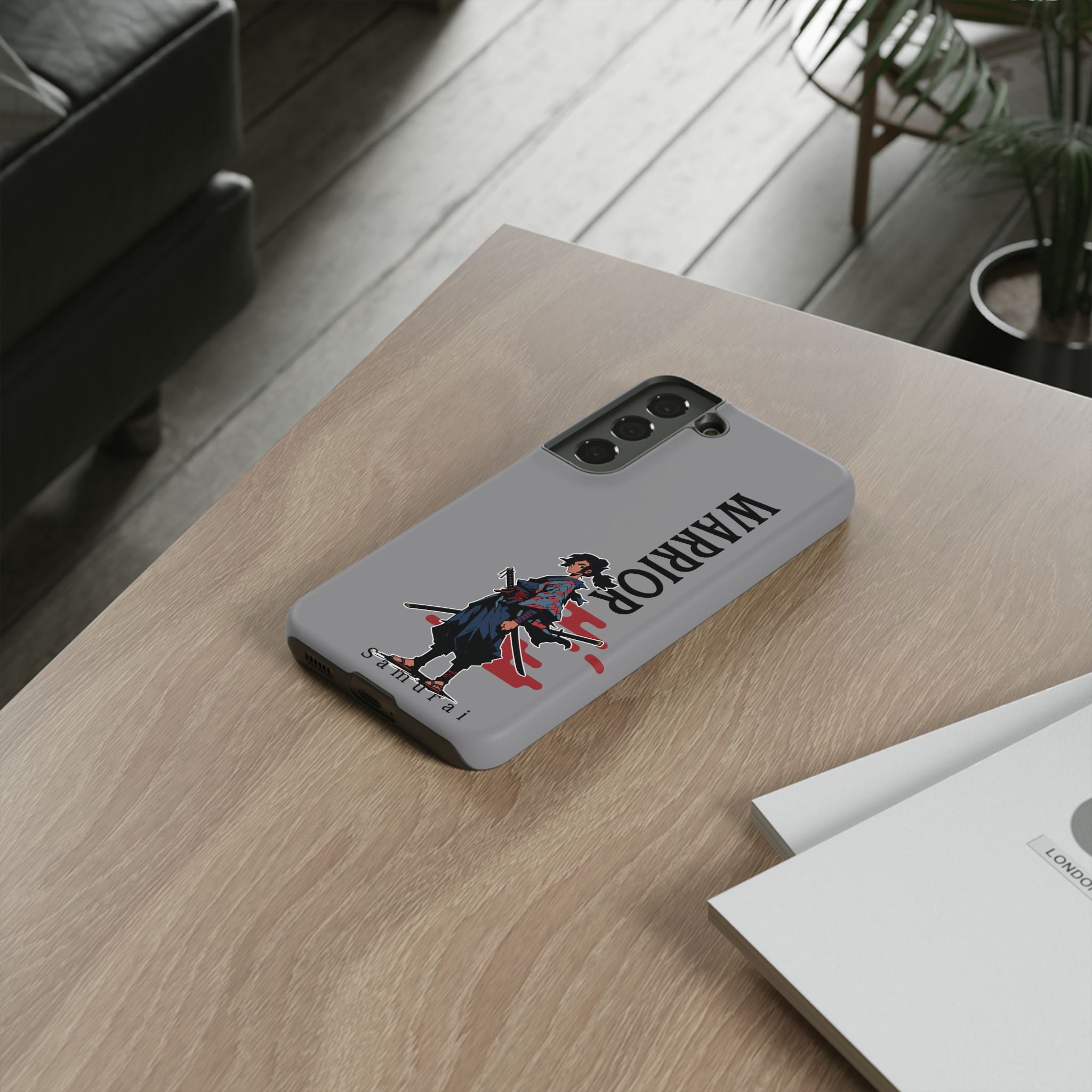 Samurai Warrior iPhone Case – Sword Art Tough Phone Cover