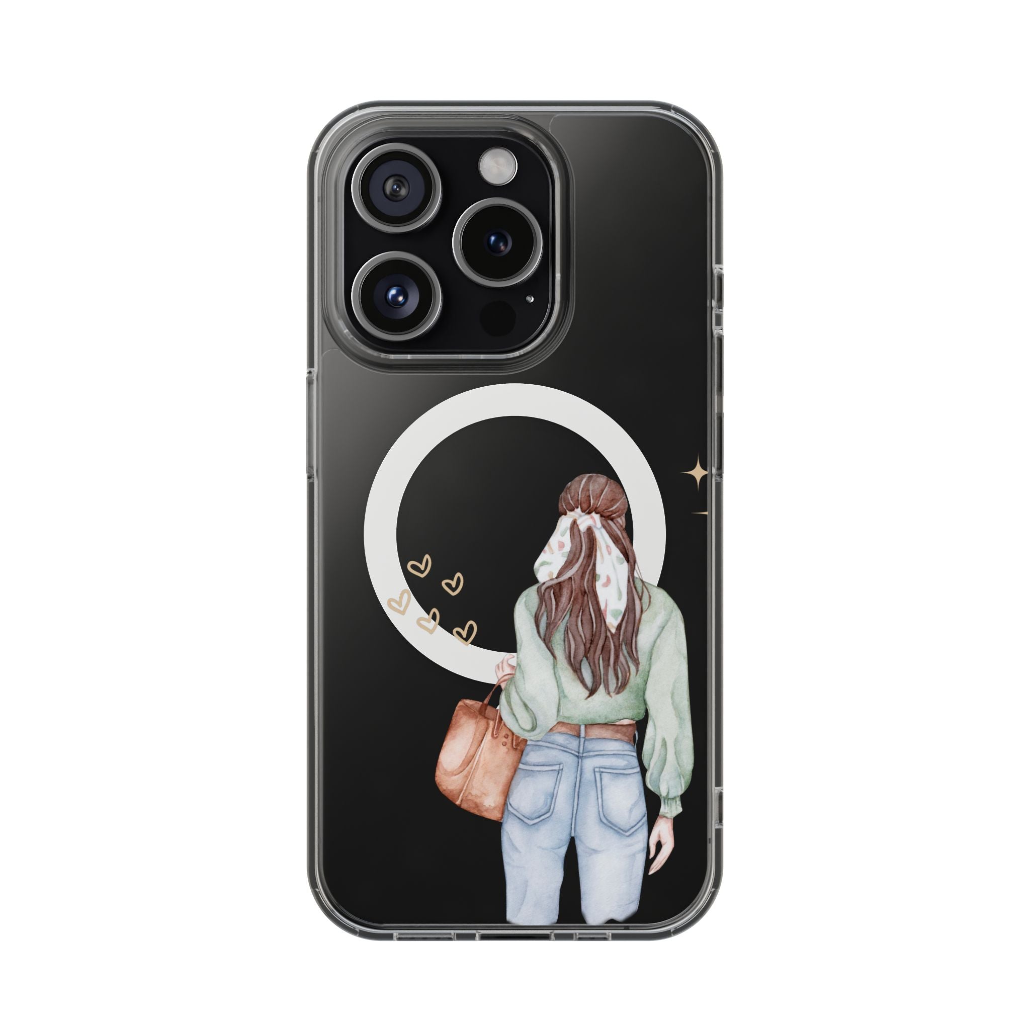 Magnetic Clear Impact Resistant Phone Case