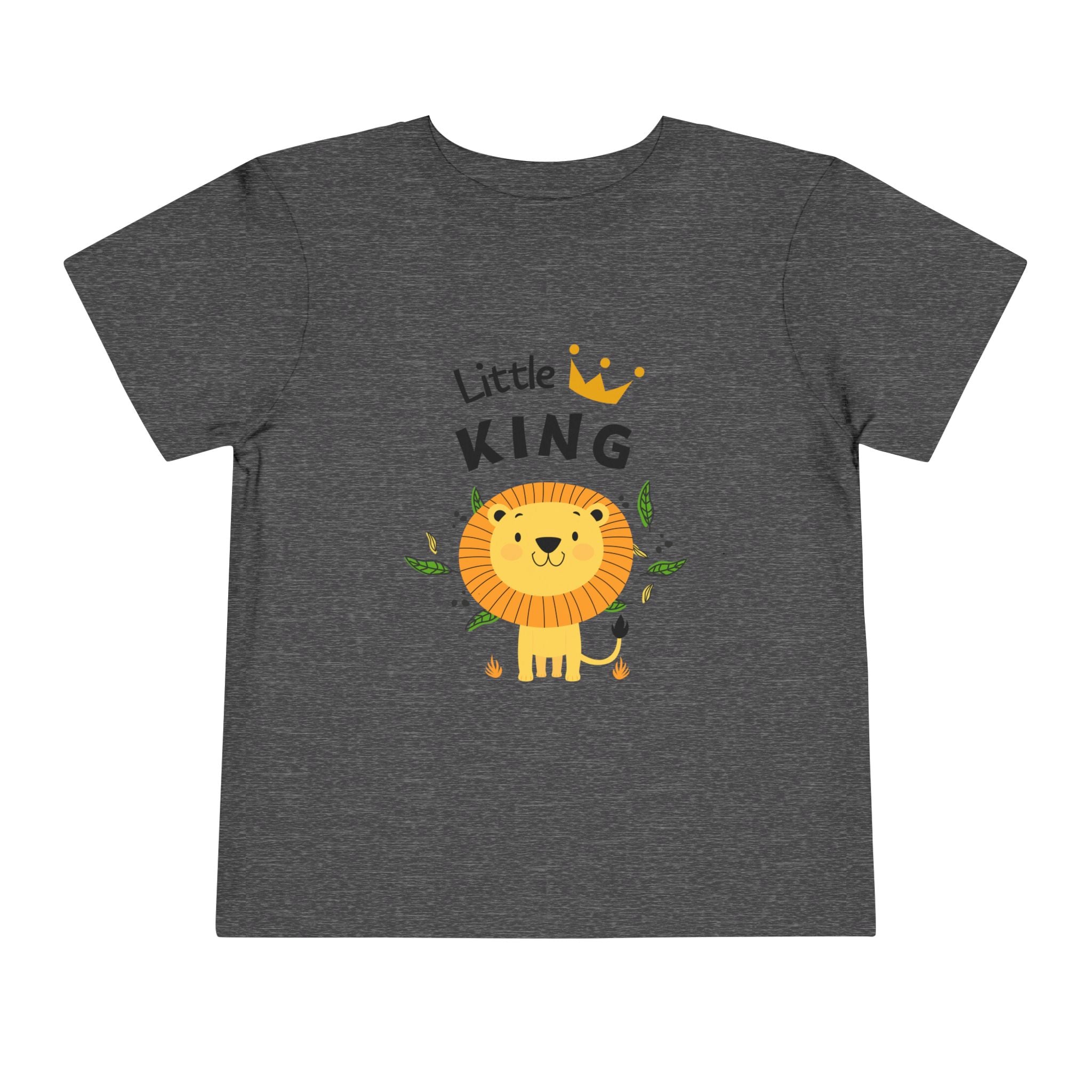 Little King Lion Kids T-Shirt – Cute Jungle Animal Tee for Boys & Girls