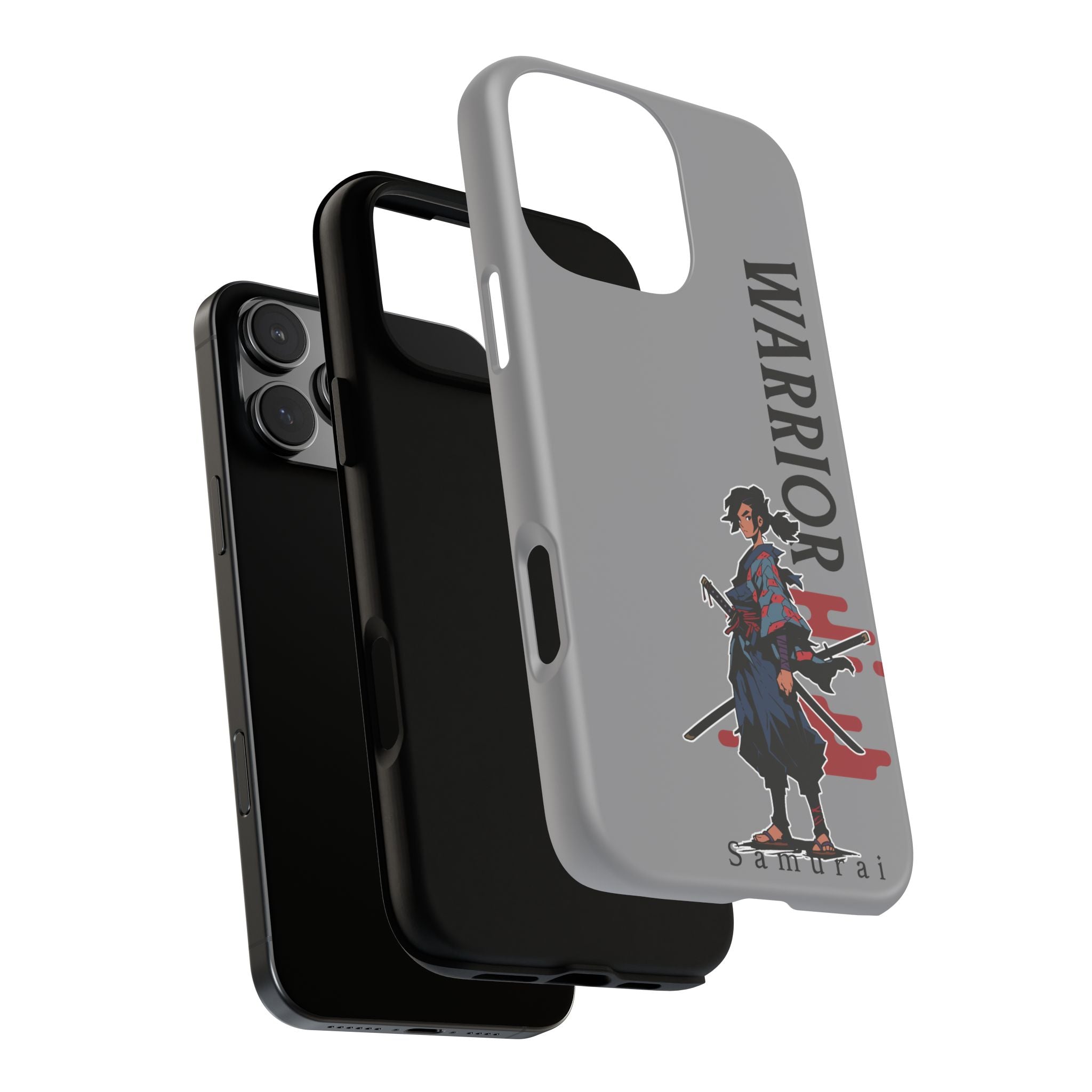 Samurai Warrior iPhone Case – Sword Art Tough Phone Cover