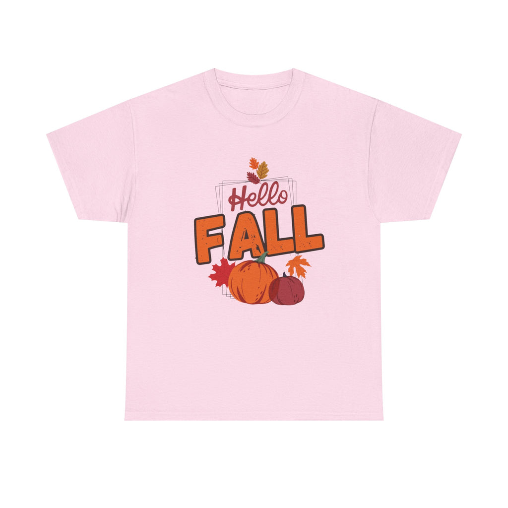 Hello Fall Pumpkin T-Shirt Unisex