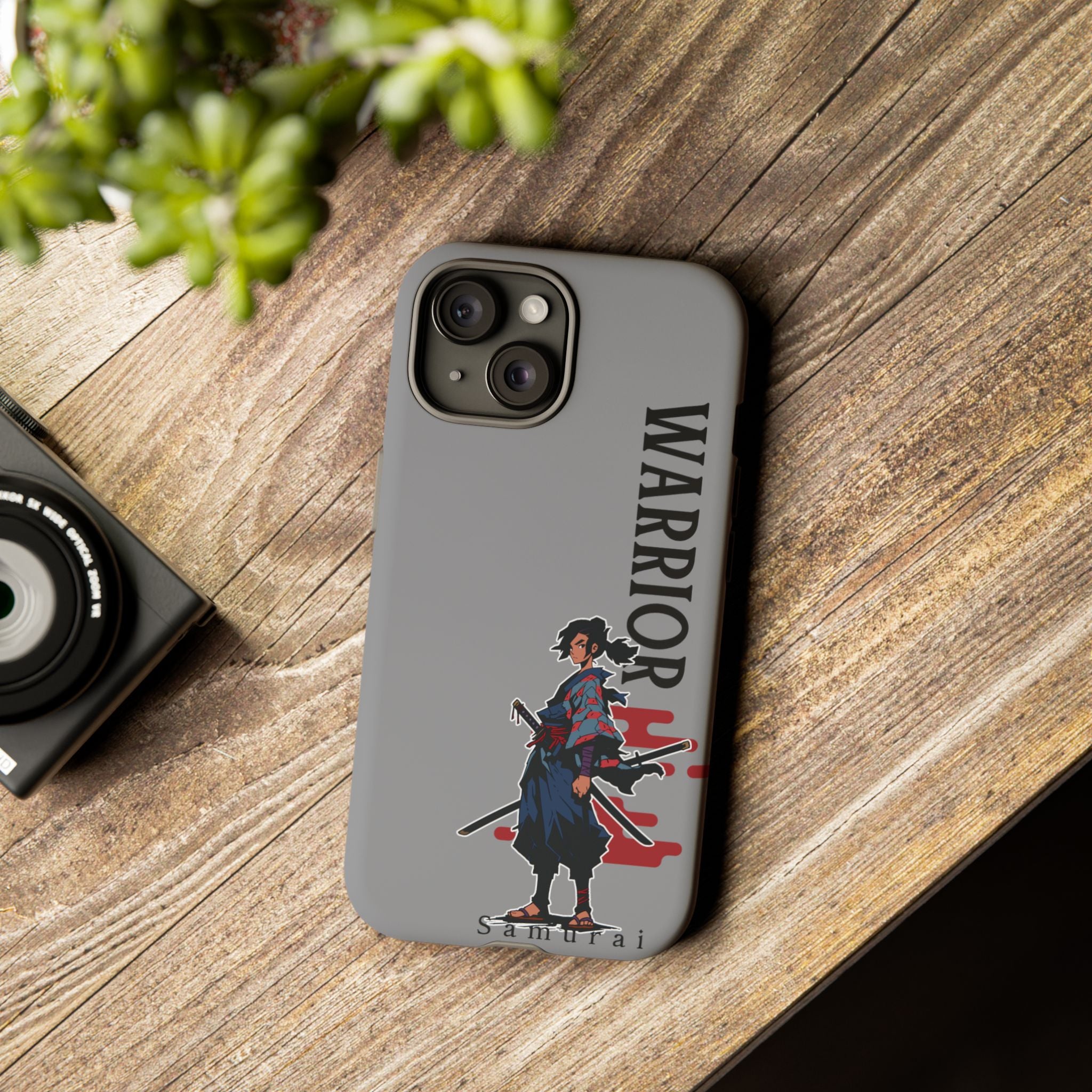 Samurai Warrior iPhone Case – Sword Art Tough Phone Cover