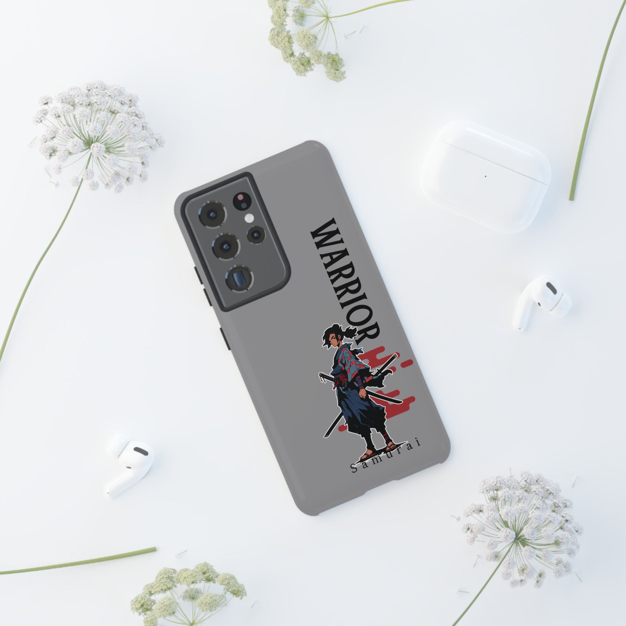 Samurai Warrior iPhone Case – Sword Art Tough Phone Cover