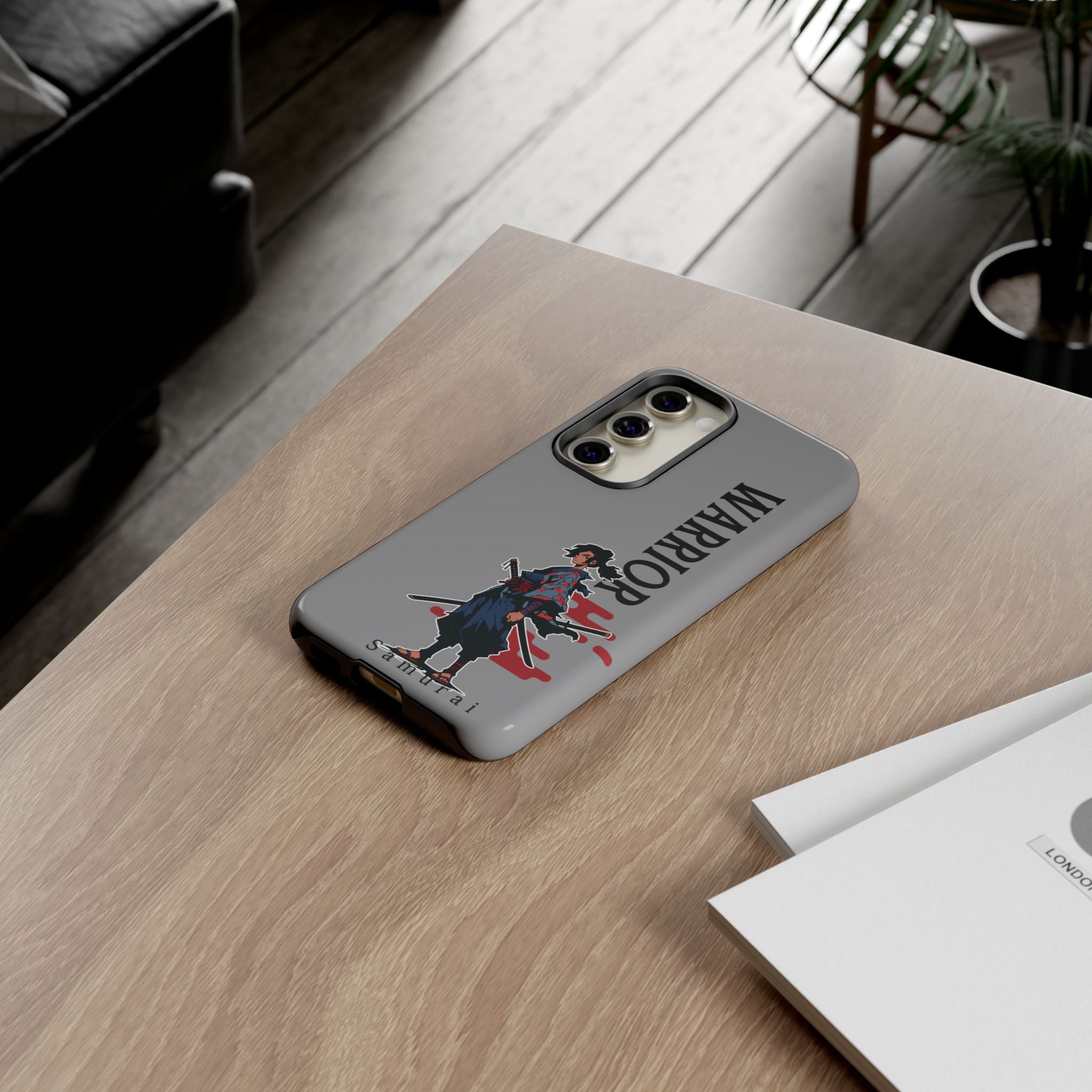 Samurai Warrior iPhone Case – Sword Art Tough Phone Cover