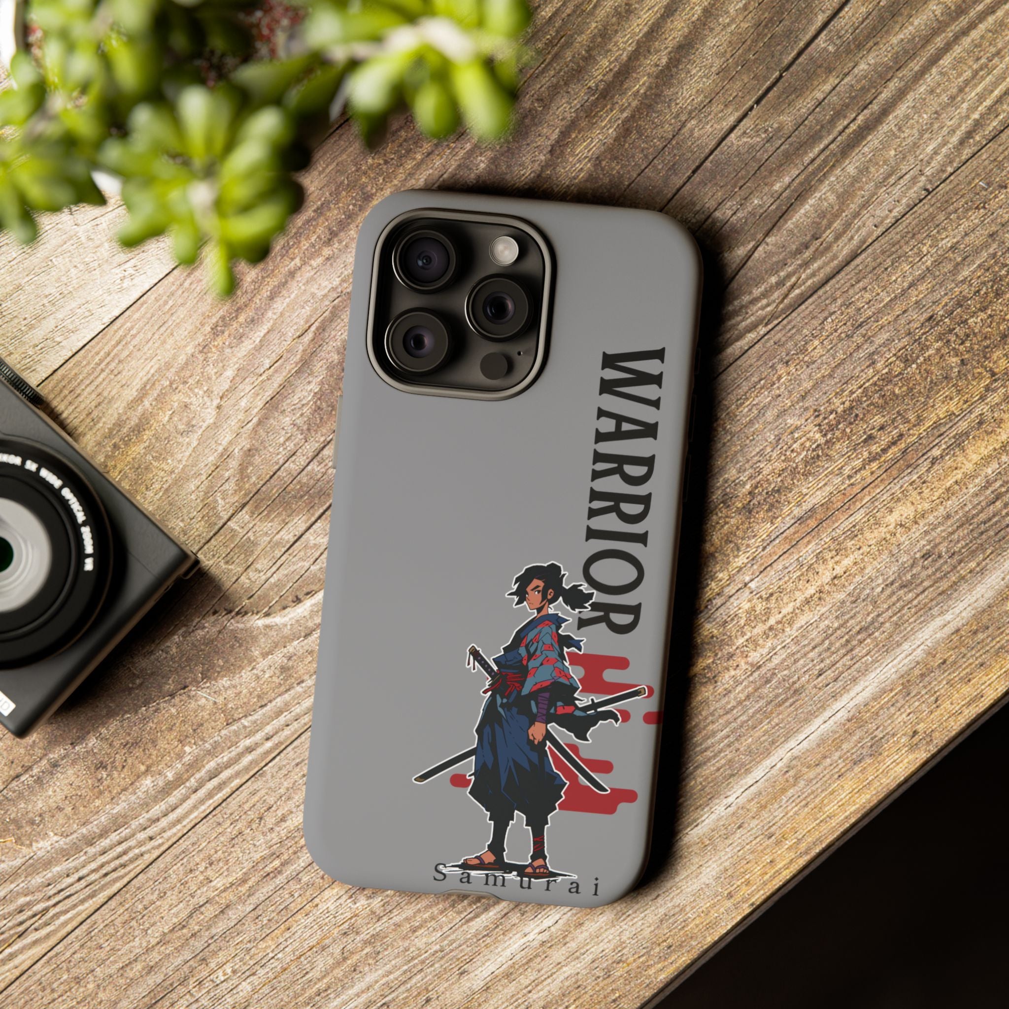 Samurai Warrior iPhone Case – Sword Art Tough Phone Cover