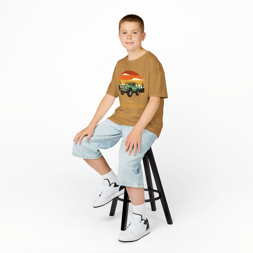 Vintage Jeep Adventure Sunset T-Shirt – Off-Road Explorer Tee